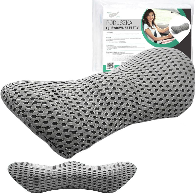Medi Sleep Orthopädisches Lendenkissen grau 1 St