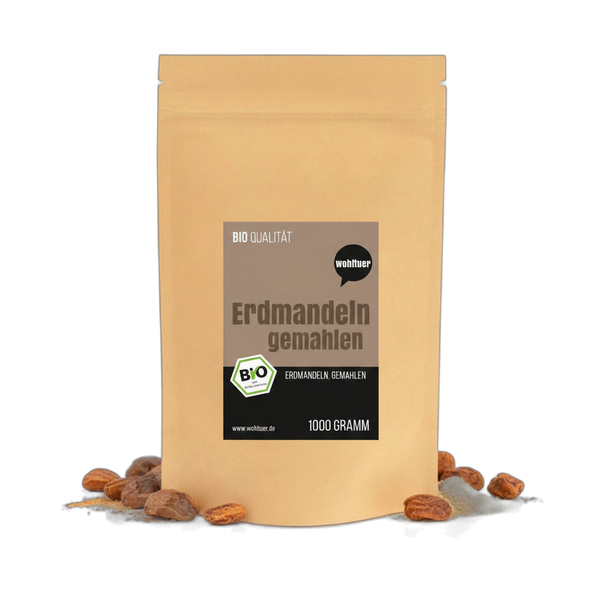 Wohltuer Bio Erdmandelmehl 1000 g