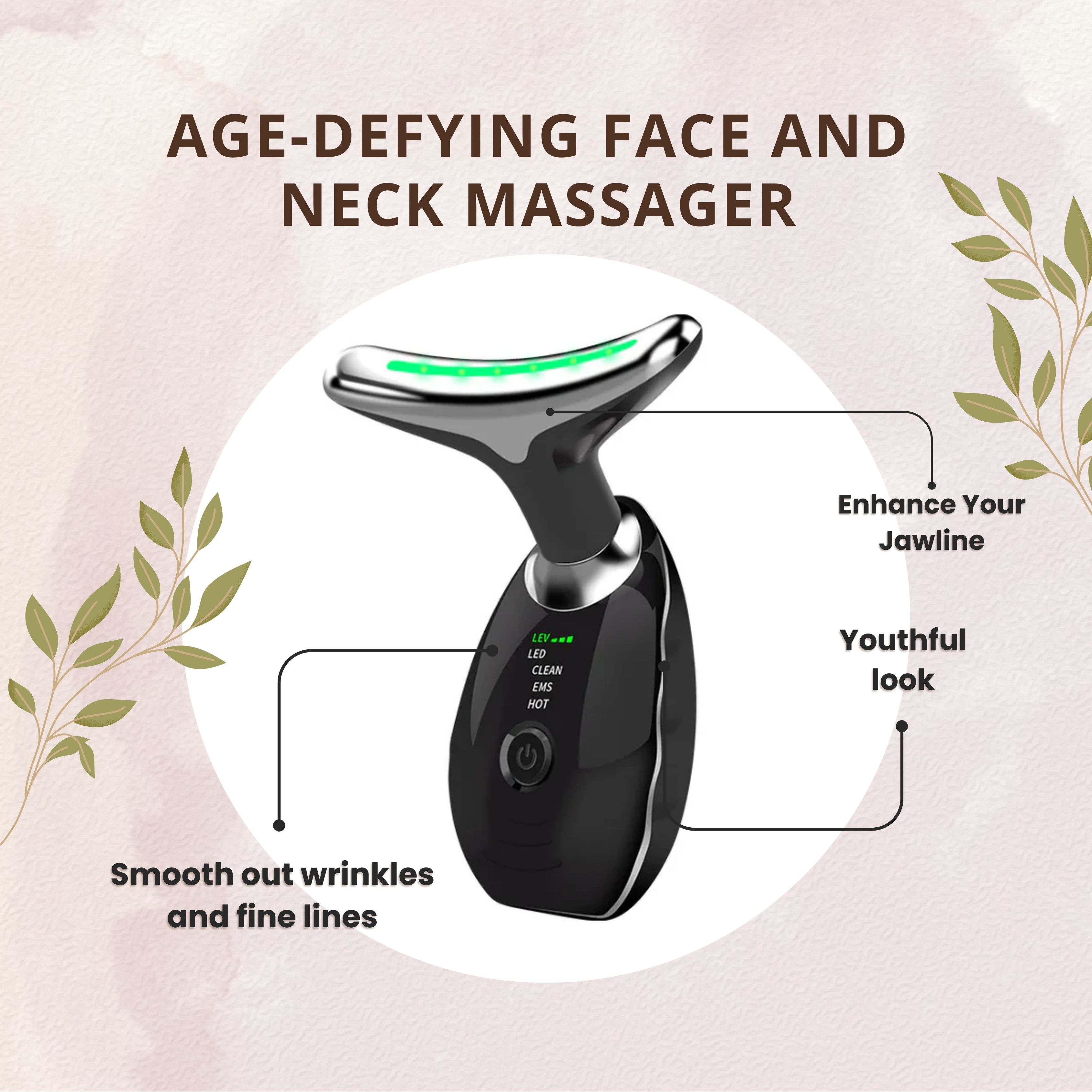 ErthSkin London Anti-Aging-Gesichts- und Nackenmassagegerät