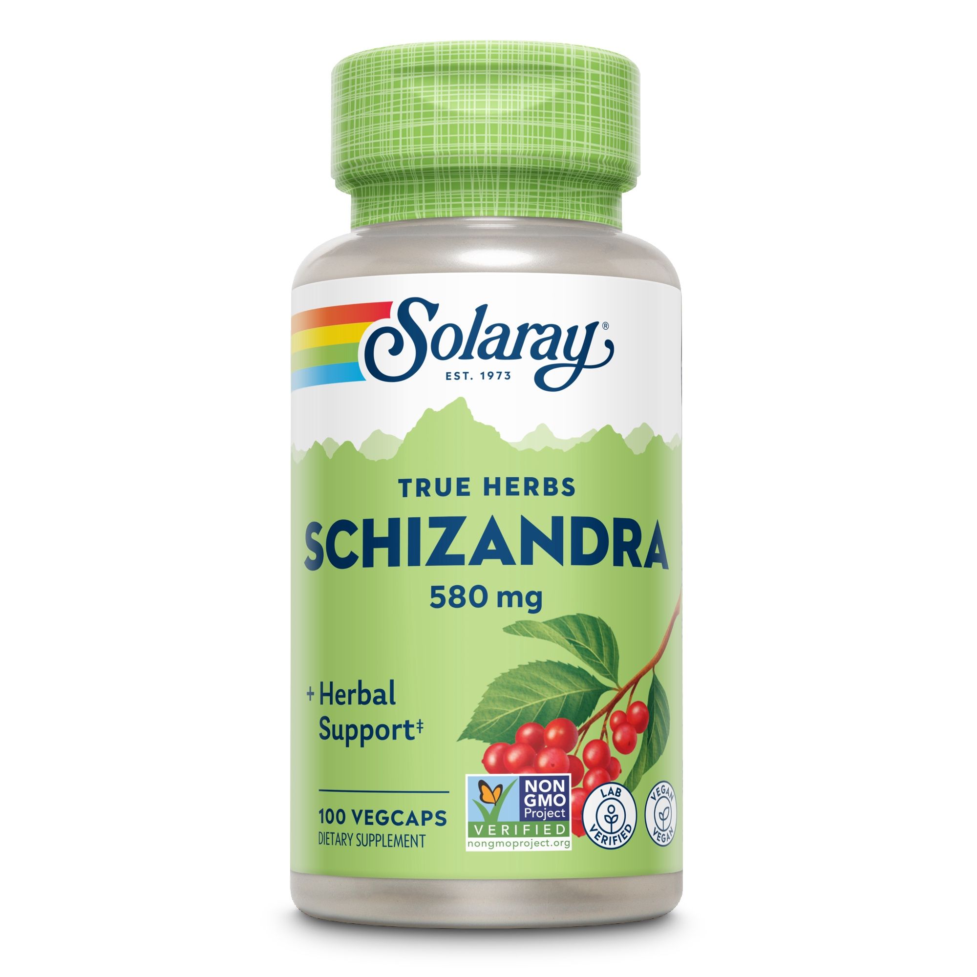 Solaray Schizandrabeeren 580 mg 100 St Kapseln