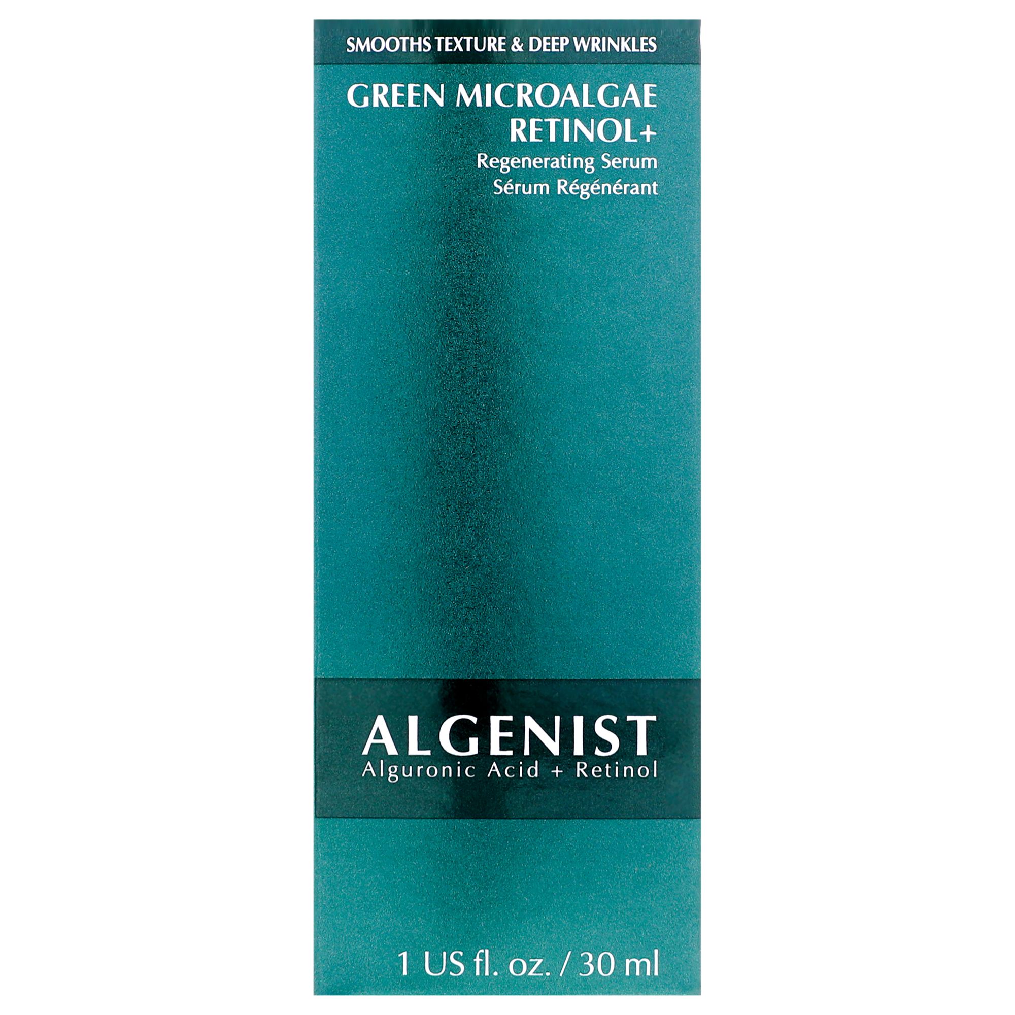 Green Microalgae Retinol Plus Regenerating Serum von Algenist