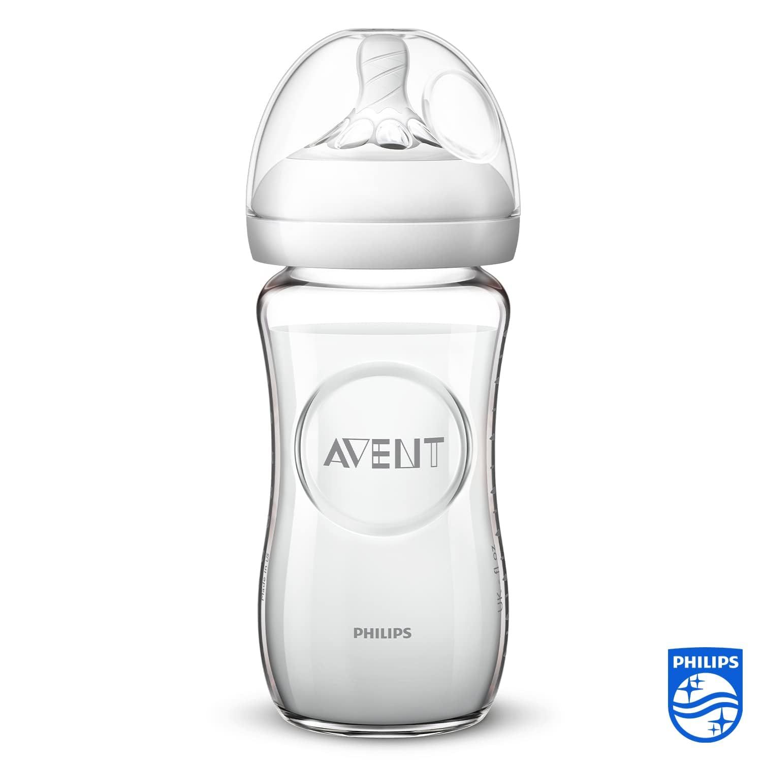 Philips Avent Natural-Babyflasche aus Glas