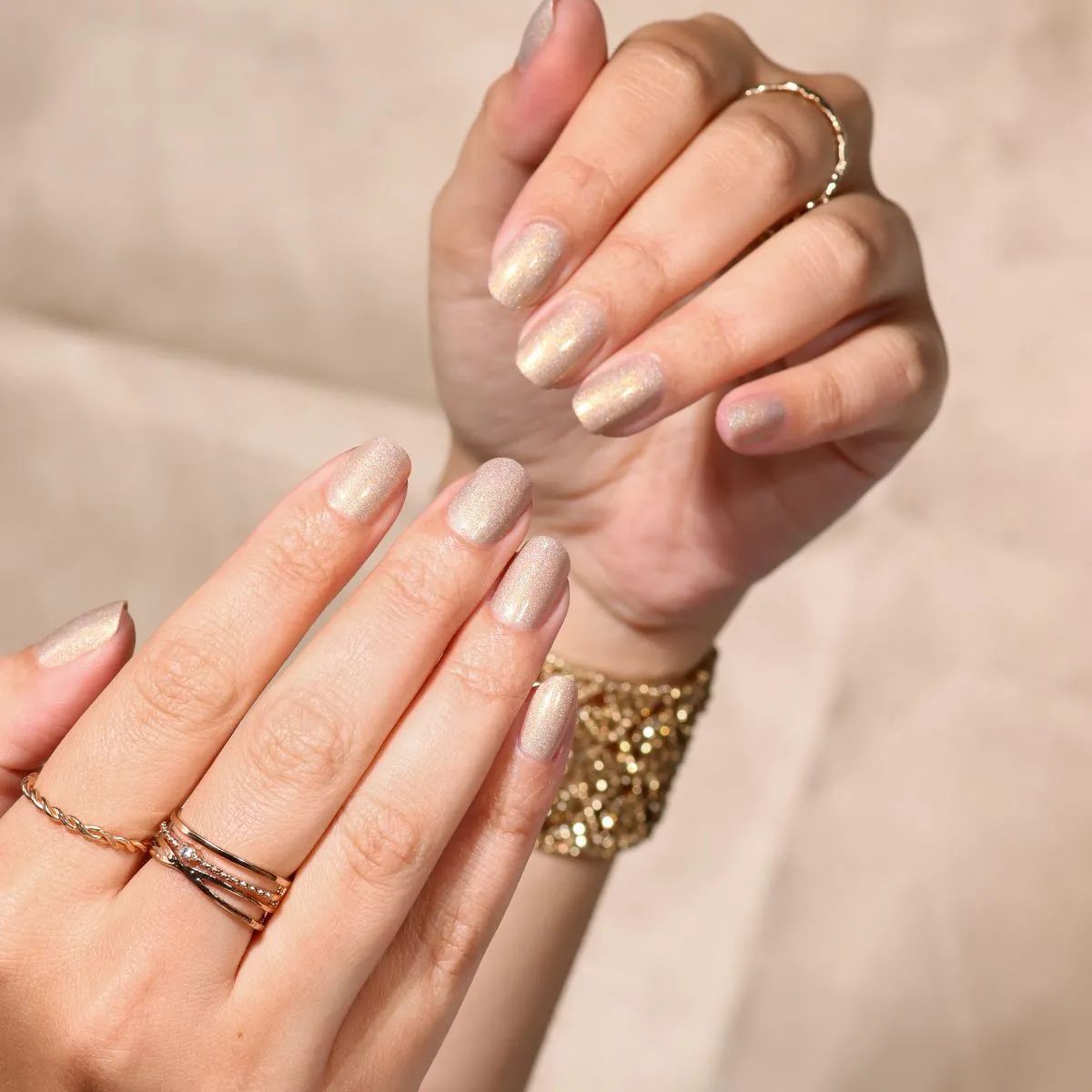 LONDONTOWN gel color You're Golden Gel-Nagellack