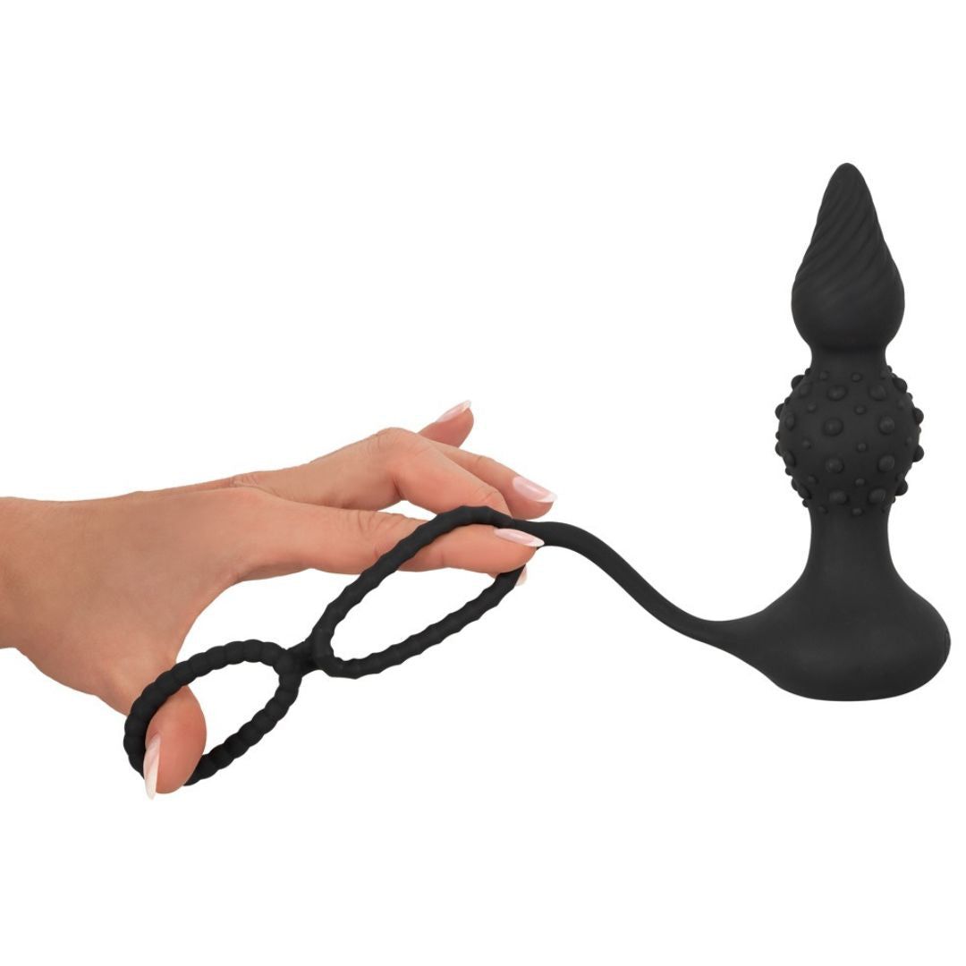 Analvibrator mit Penisring