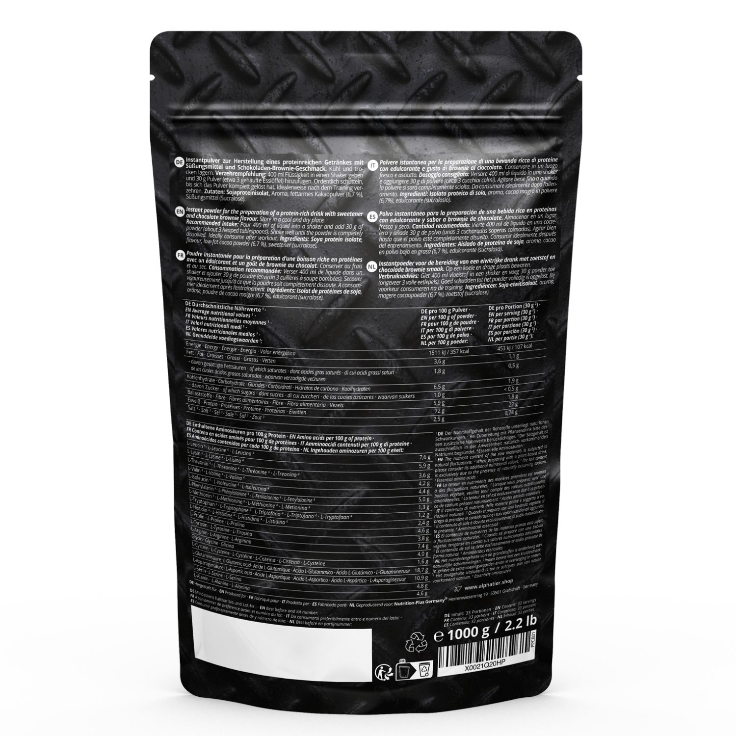 Alphatier Phenomenal Protein Pulver 1kg