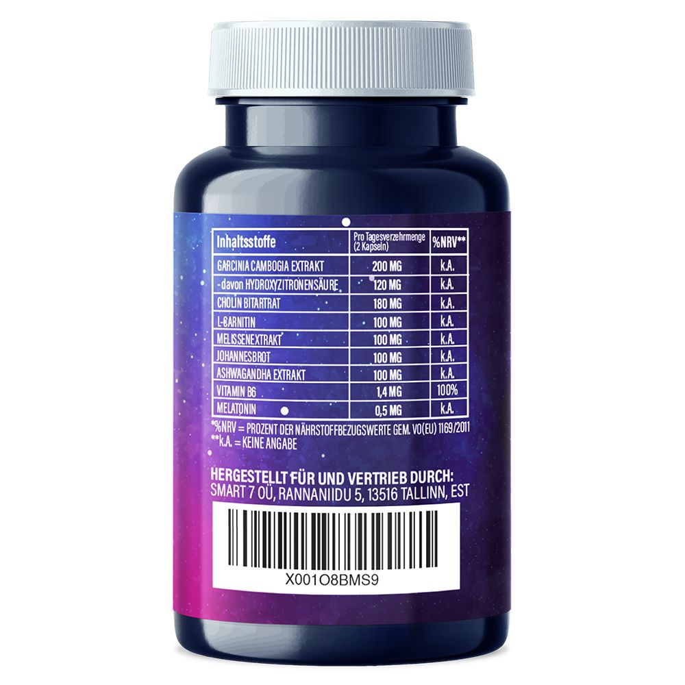 Enolenia® Keto Night | Anregung des Stoffwechsels mit Cholin, Vitamin B6 & Pflanzenextrakten