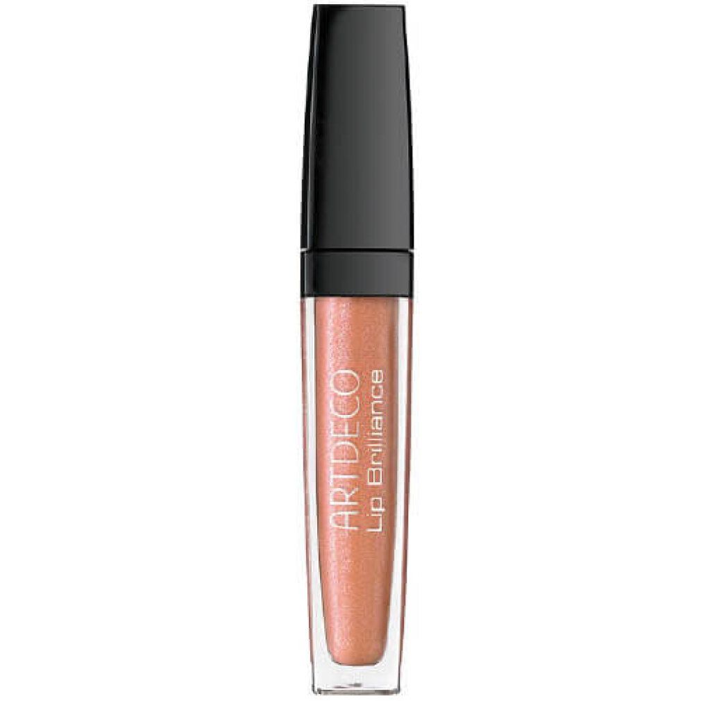 ARTDECO Lip Brilliance Lipgloss in hellem Roségold mit Schimmer.