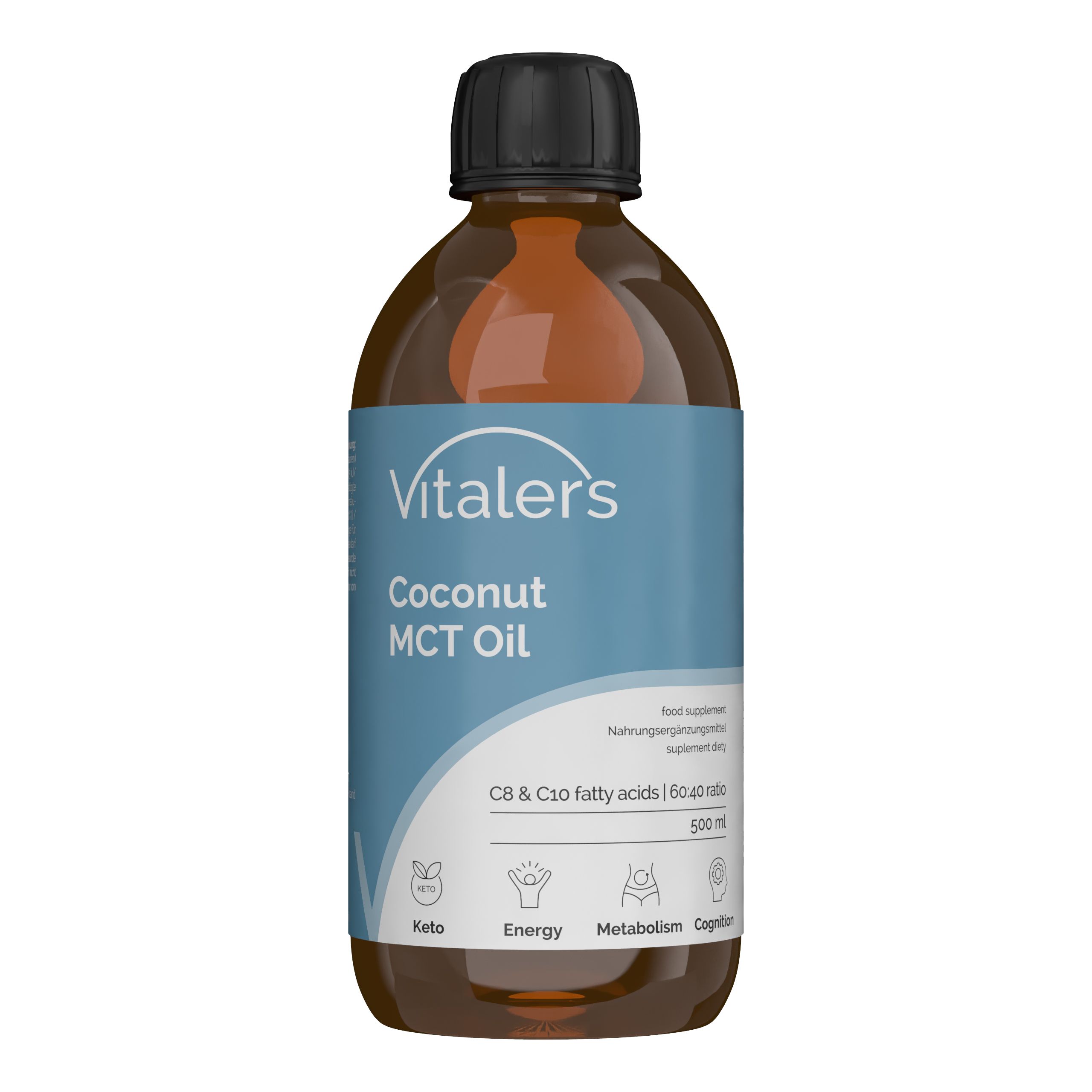 Vitaler's MCT-Kokosöl 500 ml Öl