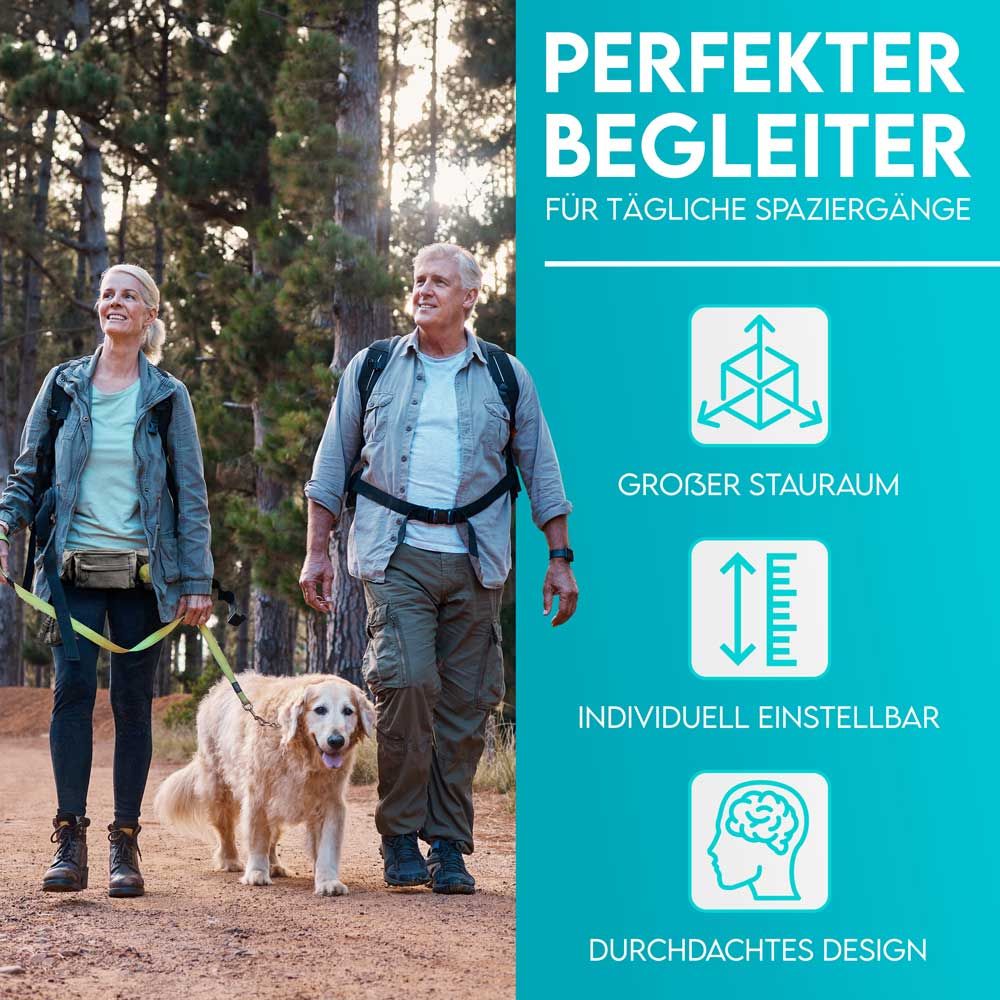 Hund IST König® Bauchtasche für Leckerlis & Hundezubehör 1 St