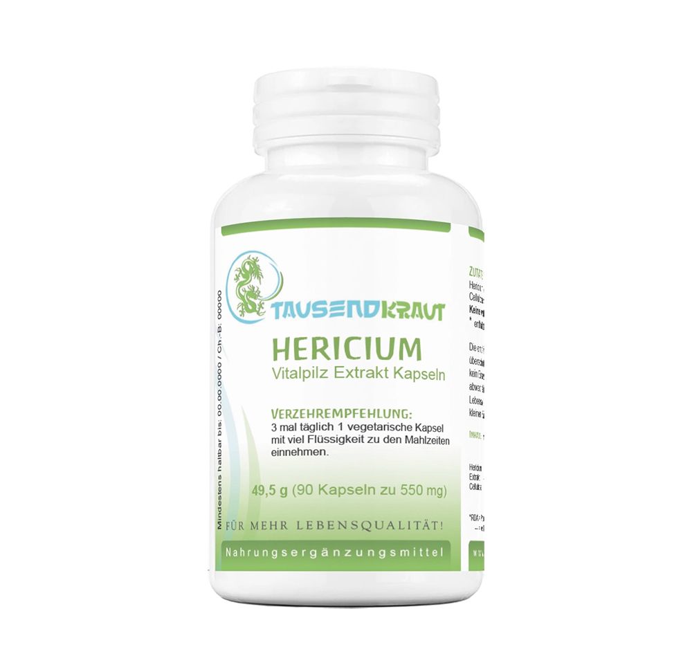 Tausendkraut Hericium Extrakt Kapseln