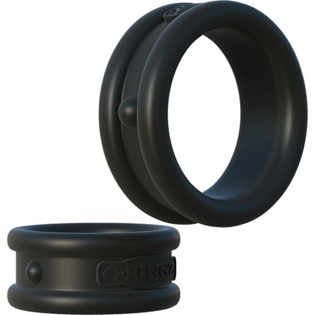 Breite Penisringe, 2-er Set | Fantasy C-Ringz