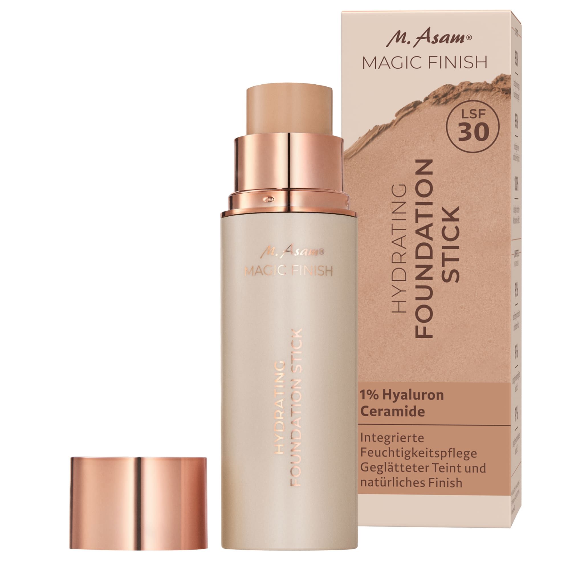M Asam, Hydrating Foundation Stick LSF 30 Creamy Light 12 g
