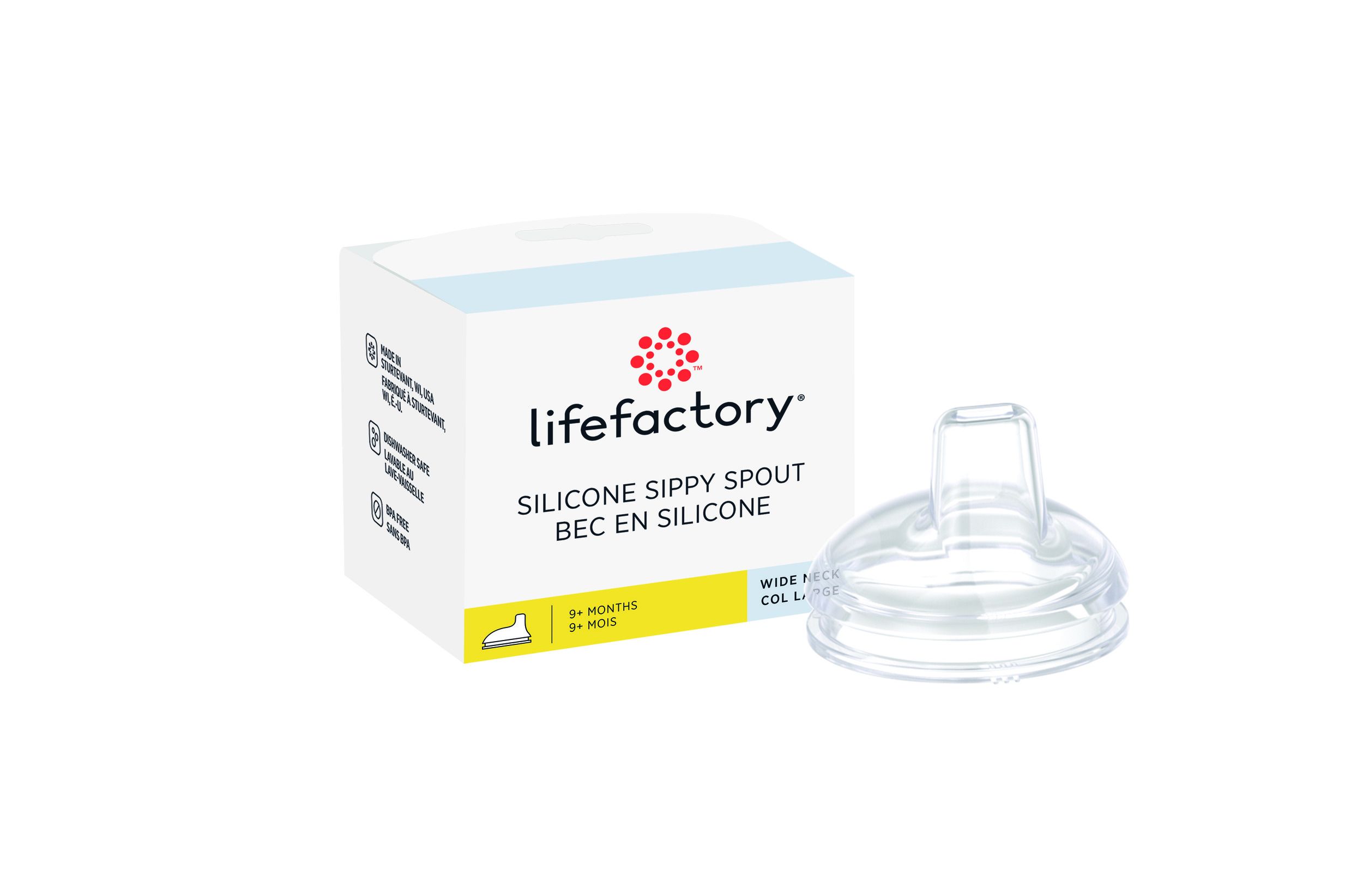 Aufsatz für Baby-Weithalsflaschen, Soft Sippy Cap, ab 9 Monaten