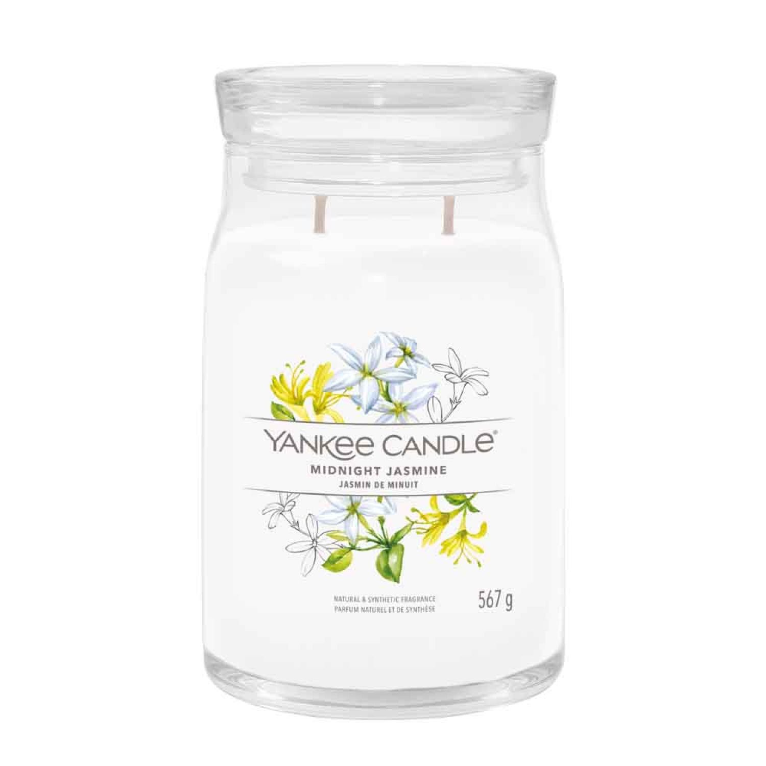 Yankee Candle Midnight Jasmine Signature - Giara Grande 567 G