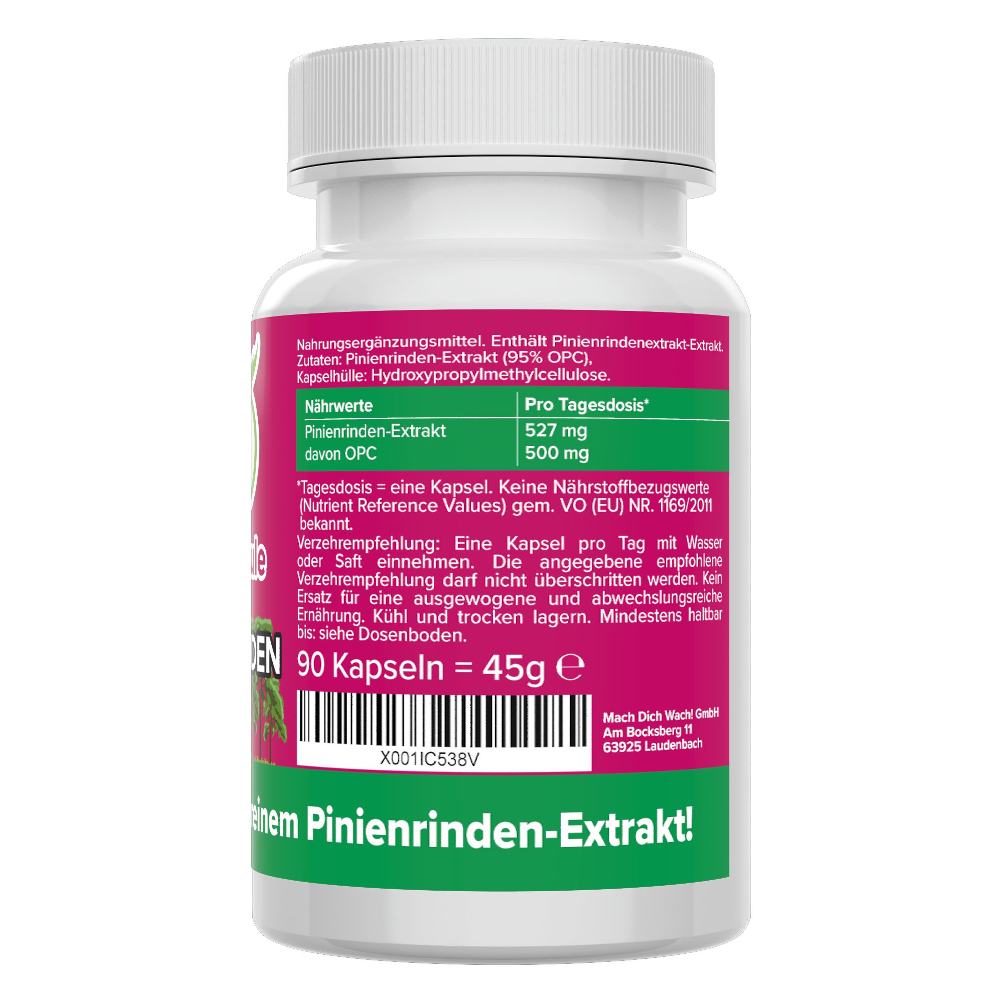 Pinienrindenextrakt Kapseln - Vitamineule® 90 St