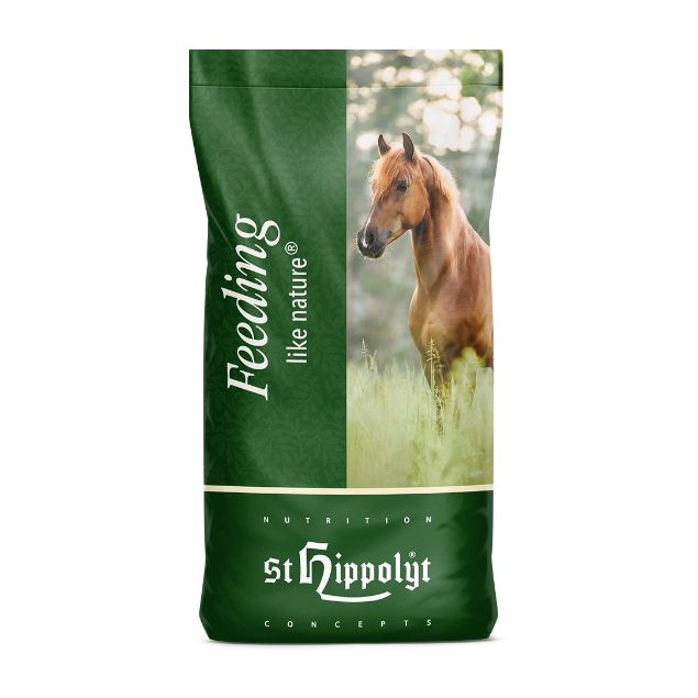 St. Hippolyt Glyxwiese Esparsettecobs für Pferde