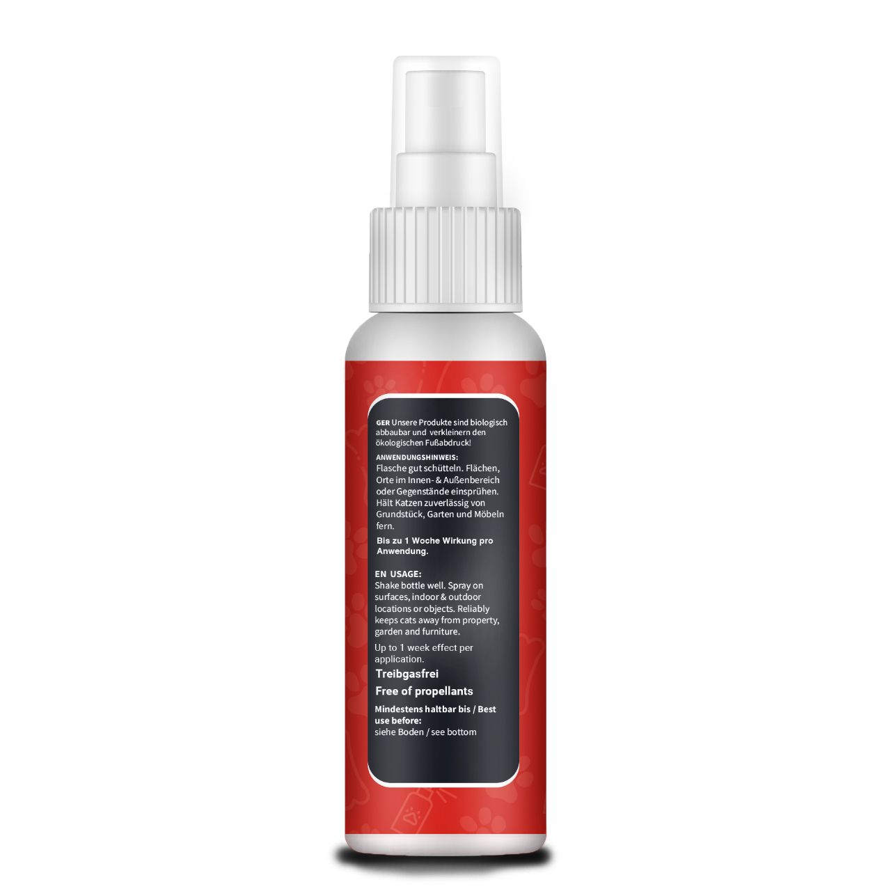 Saint Nutrition® | Katzenfernhaltespray | Katzenabwehr