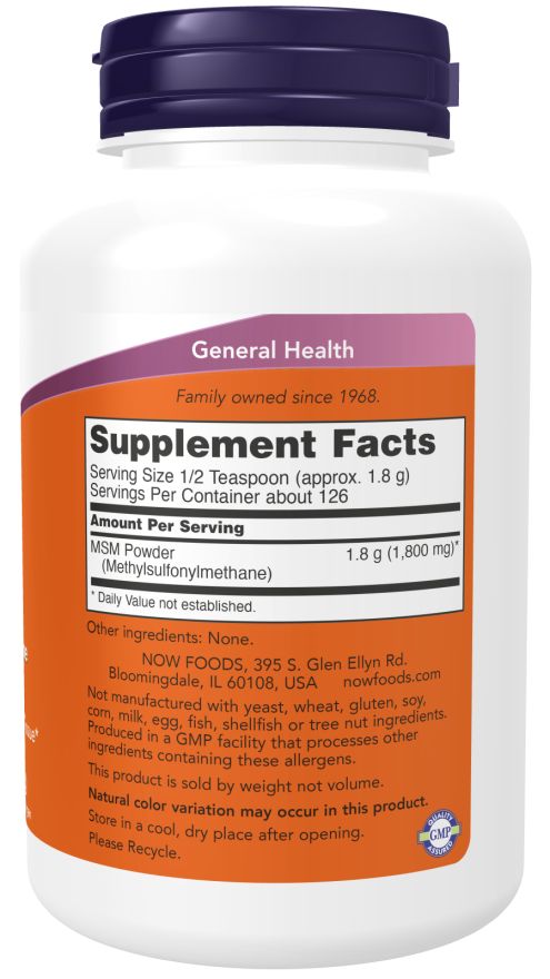 Now Foods MSM (Methylsulfonylometan)