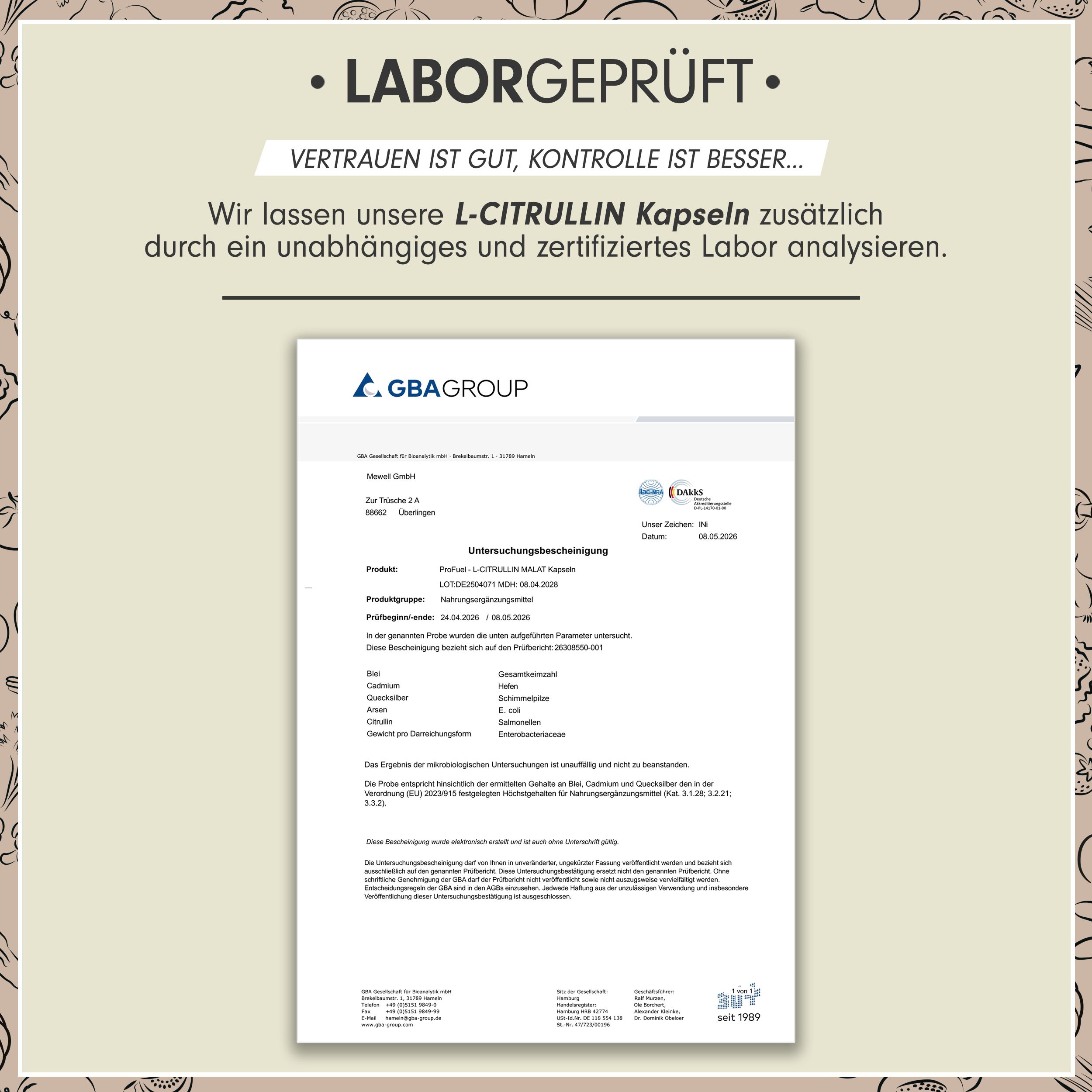 ProFuel - L-Citrullin Malat