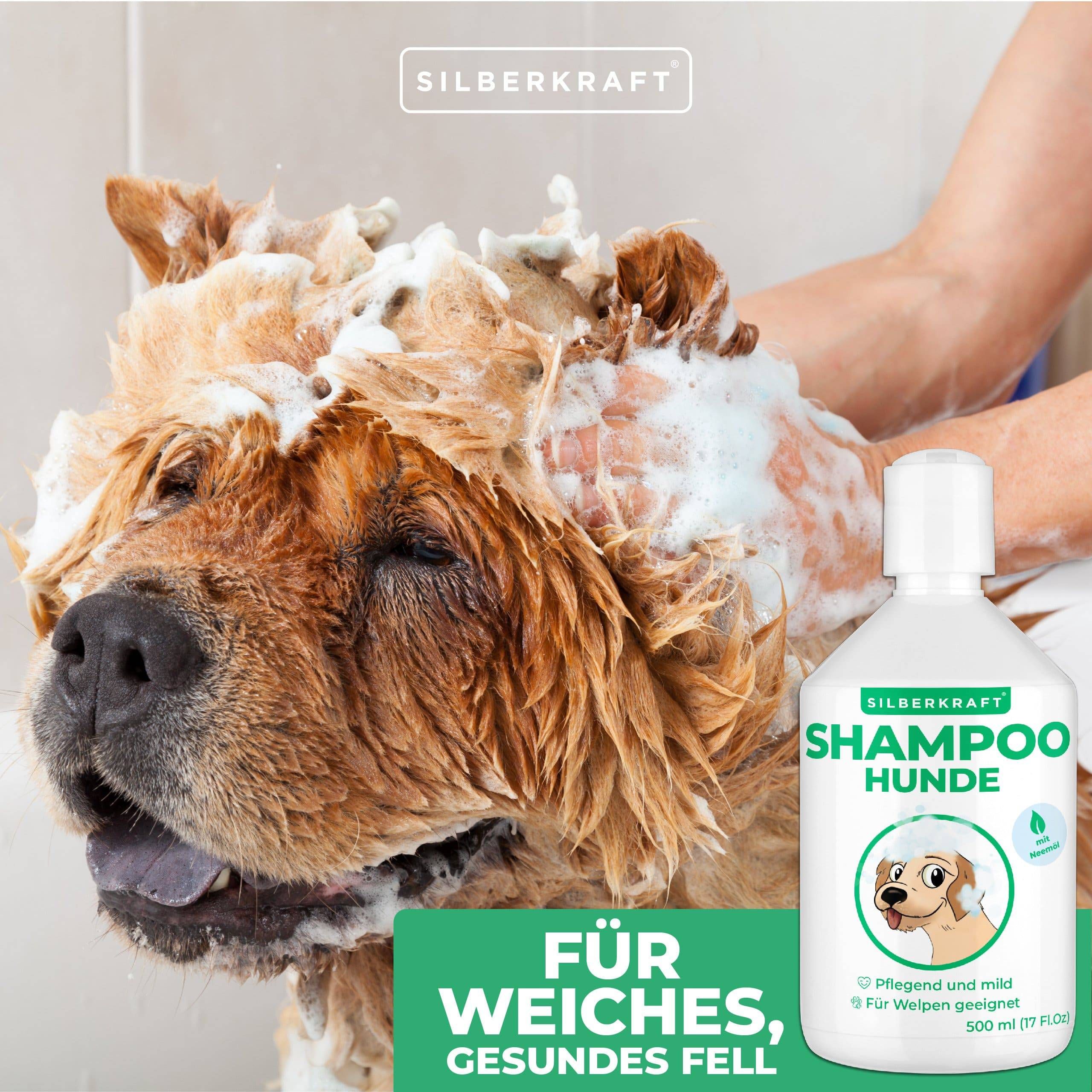SILBERKRAFT Neemöl Hundeshampoo