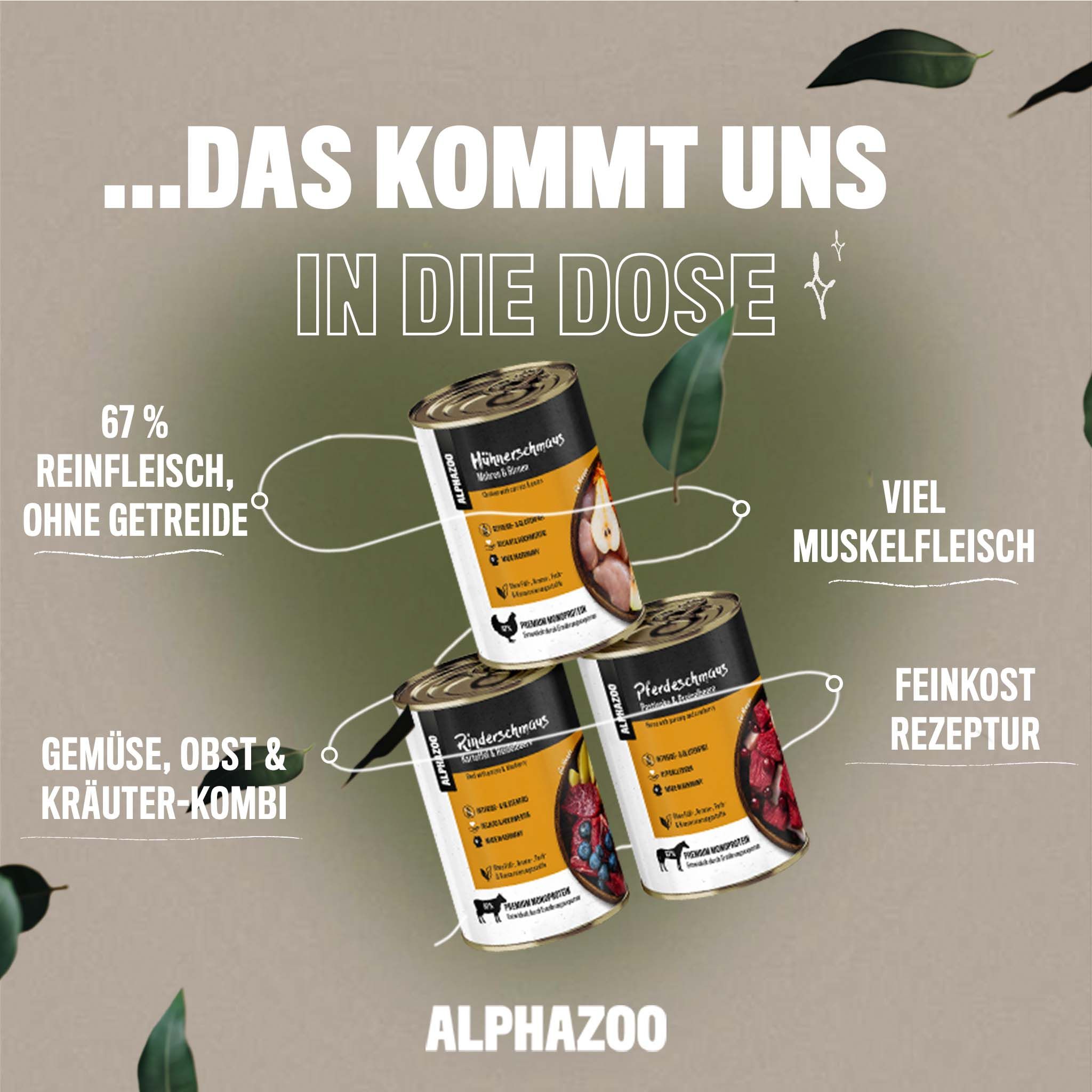 alphazoo Probierschmaus 3er I Bundle