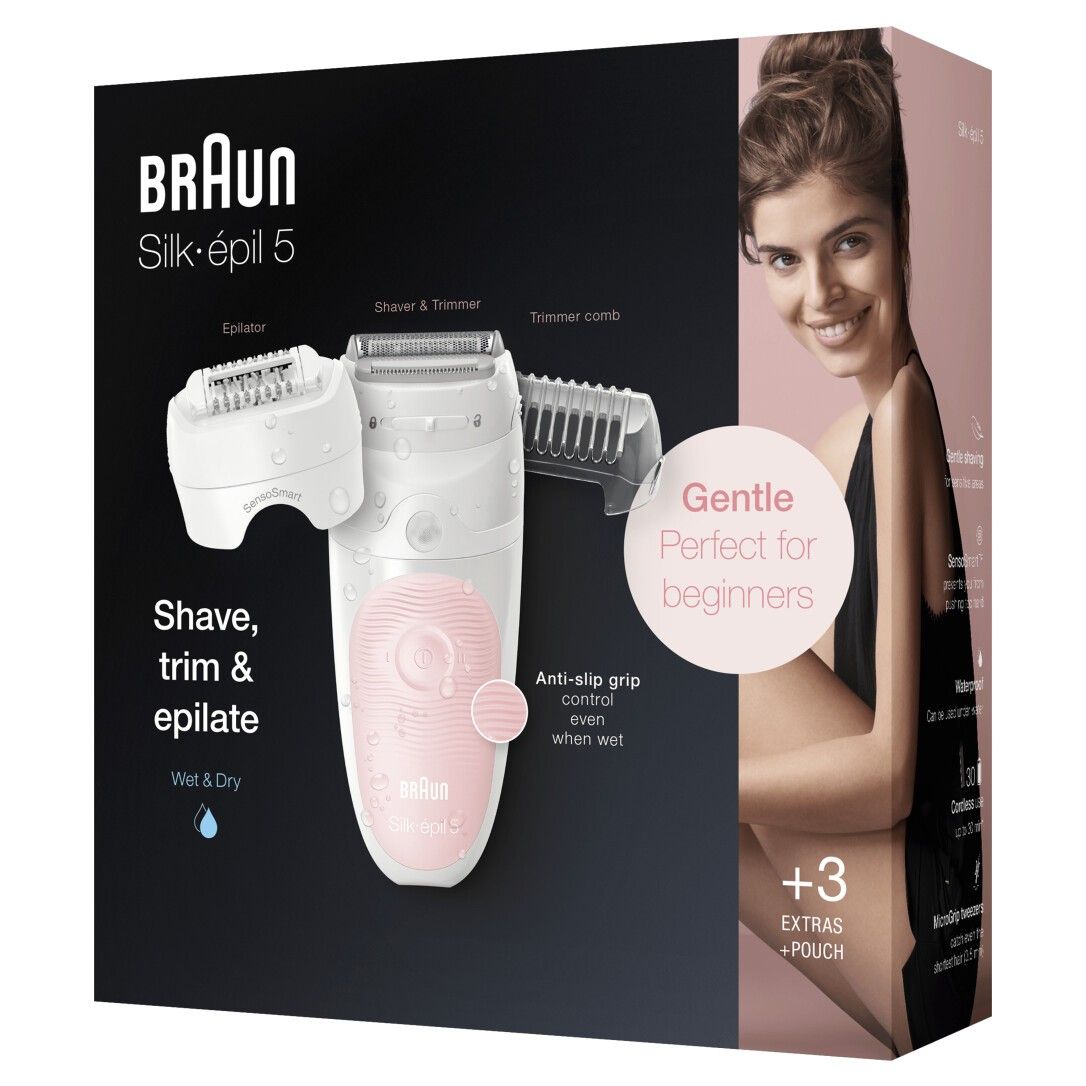 Braun Silk-epil 5-620 SensoSmartTM Epilierer