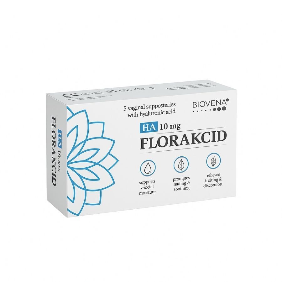 Biovena Health Florakcid – Vaginalgel mit Milchsäure zur Unterstützung des natürlichen pH-Werts