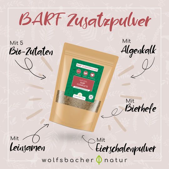 Wolfsbacher Natur BARF_Complete Pulver 500 g