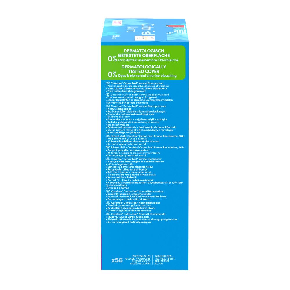 Carefree - Slipeinlagen "Cotton Feel Normal" ohne Duft 280 St.