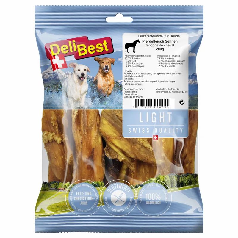 DeliBest Light Pferdeziemer 200 g Futter