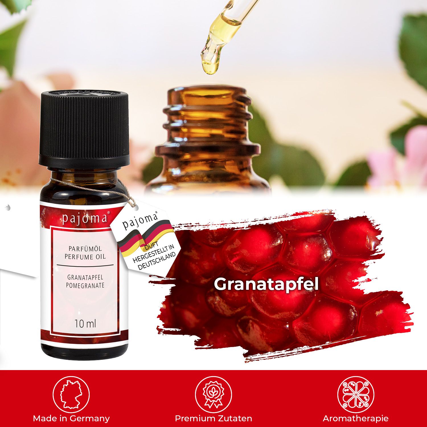 pajoma® Duftöl Granatapfel 10 ml Flüssigkeit