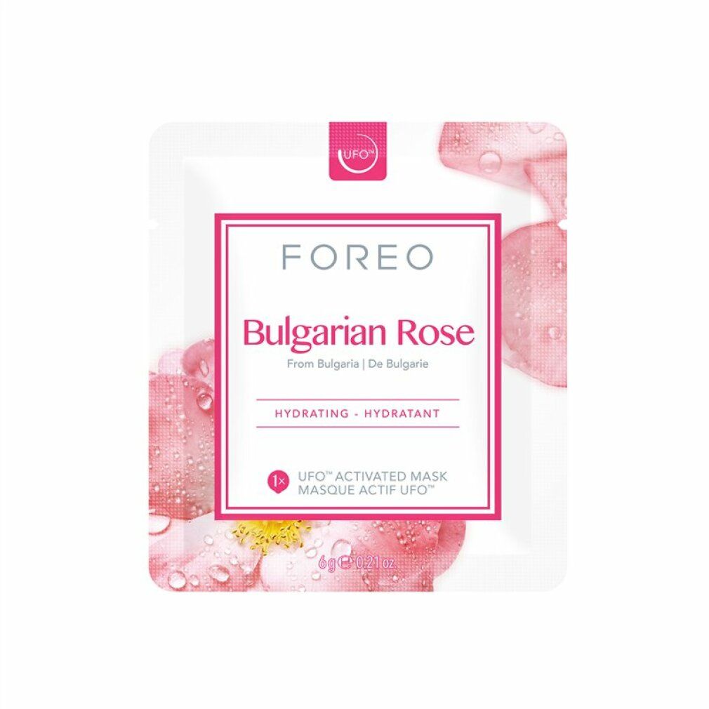 Foreo Maschera attivata da UFO alla rosa bulgara, 6 trattamenti