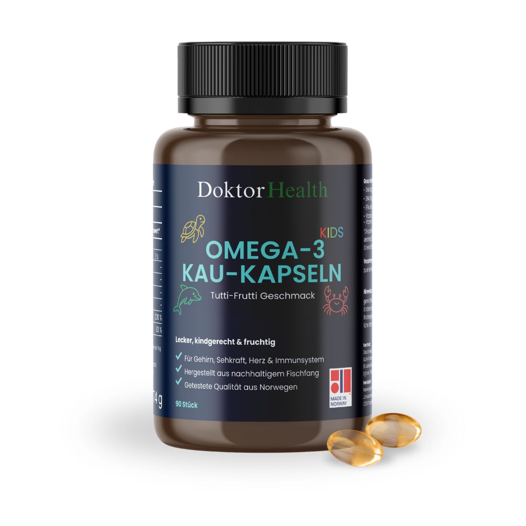 Doktor Health Omega 3 Kau Kapseln für Kinder 90 St Kaukapseln