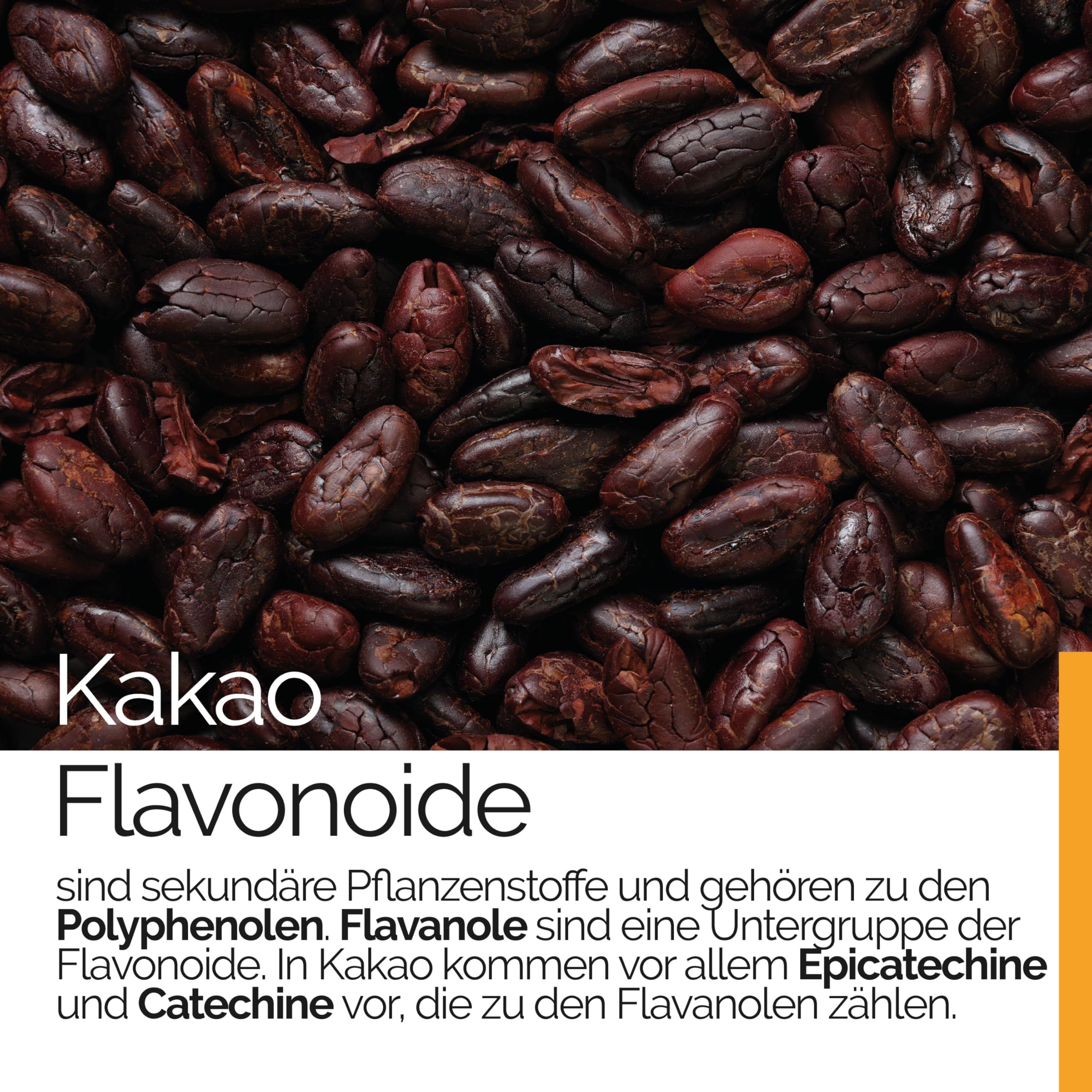 TAVI® Kakao Flavonoide Kapseln (Kakao-Flavanole, Epicatechin, Theobromin)