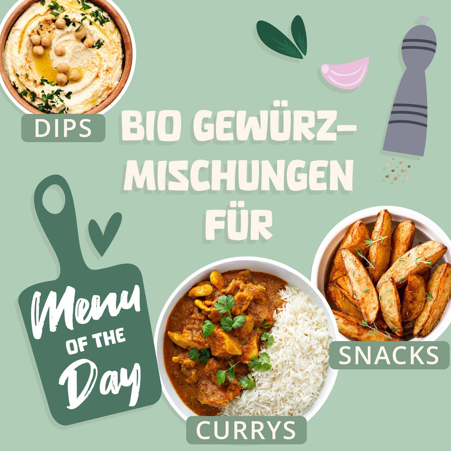pfefferdieb - Gewürz Adventskalender Würzige Weihnachten bio