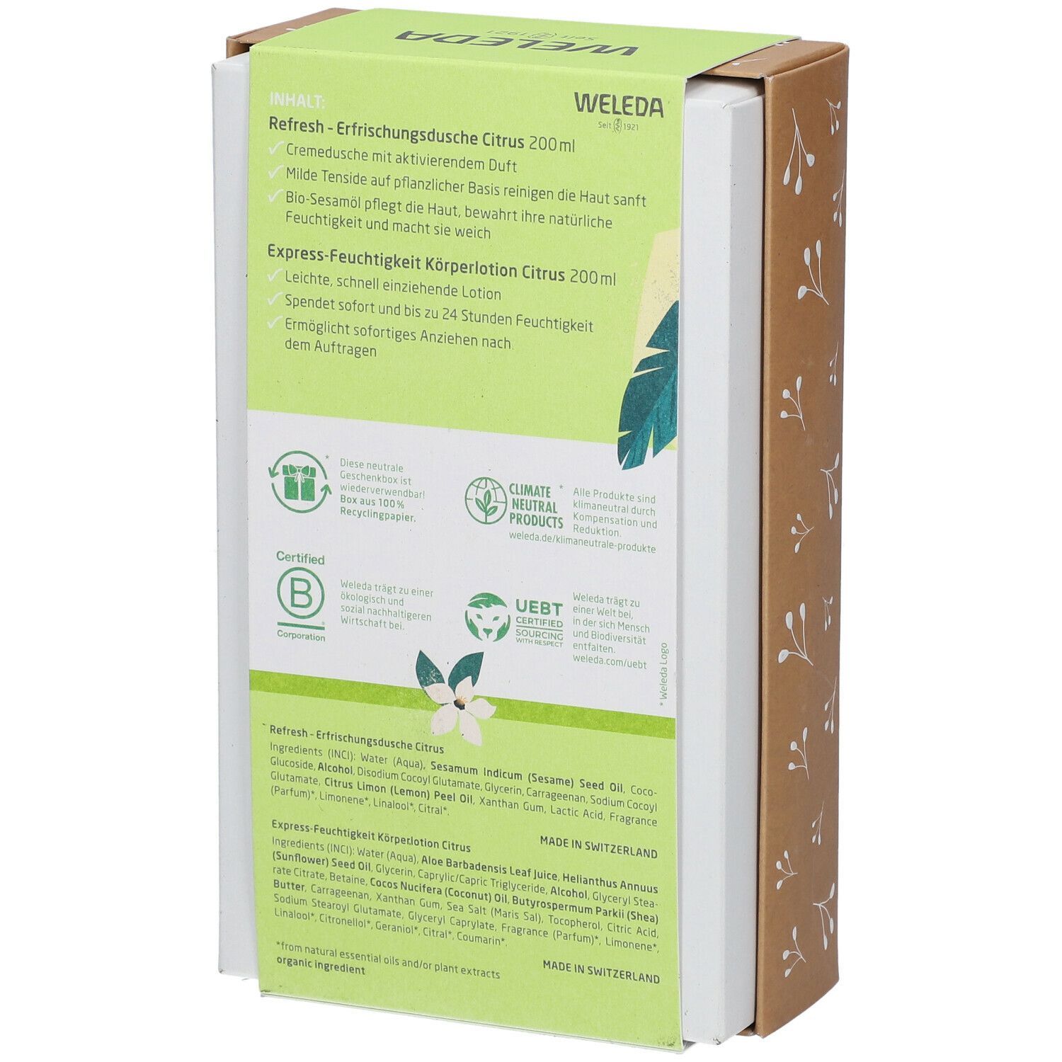 Weleda Geschenkset Citrus