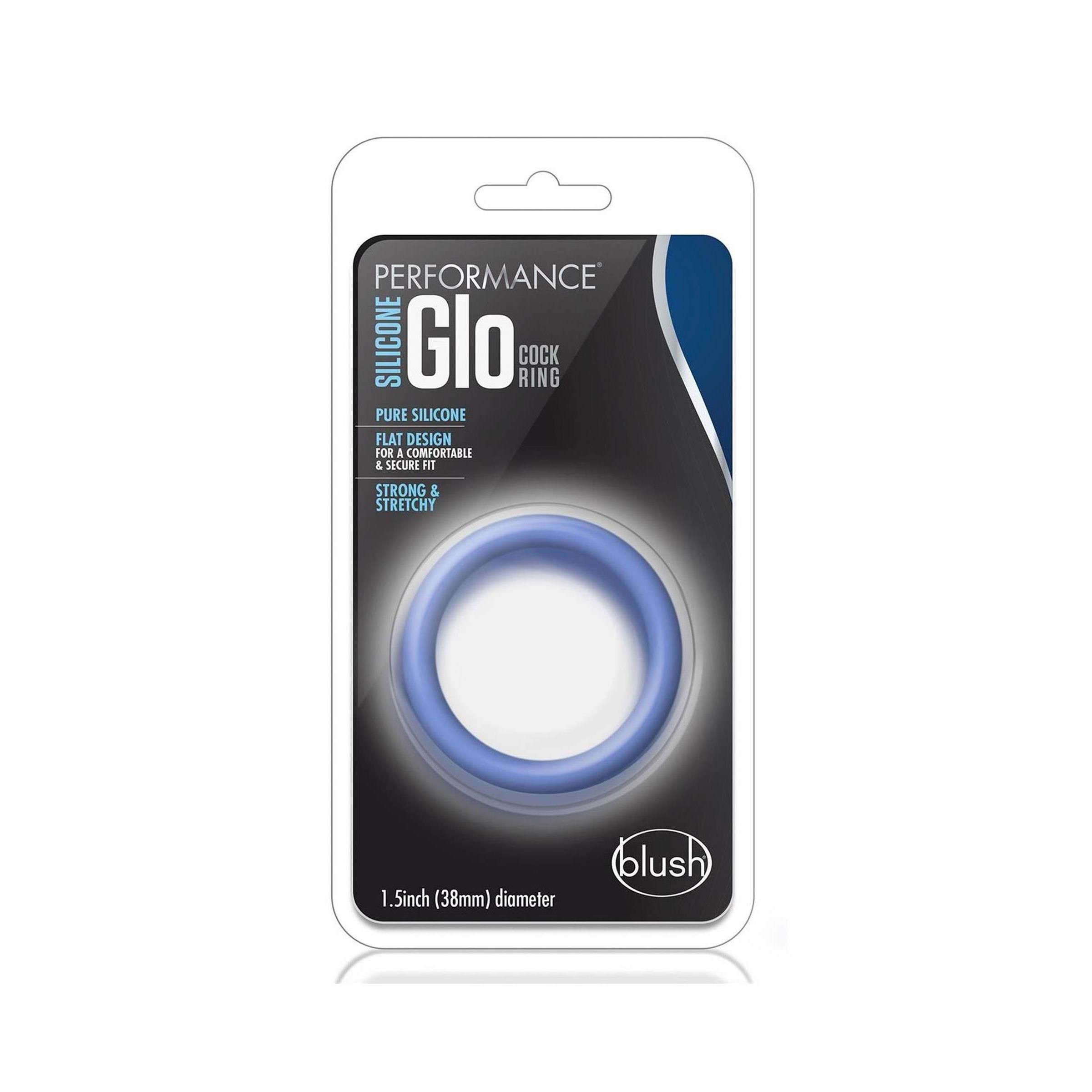 Blush - PERFORMANCE SILICONE GLO COCK RING