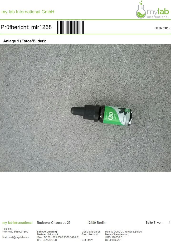 Redfood® CBD ÖL Vollspektrum 20% - 30 ml