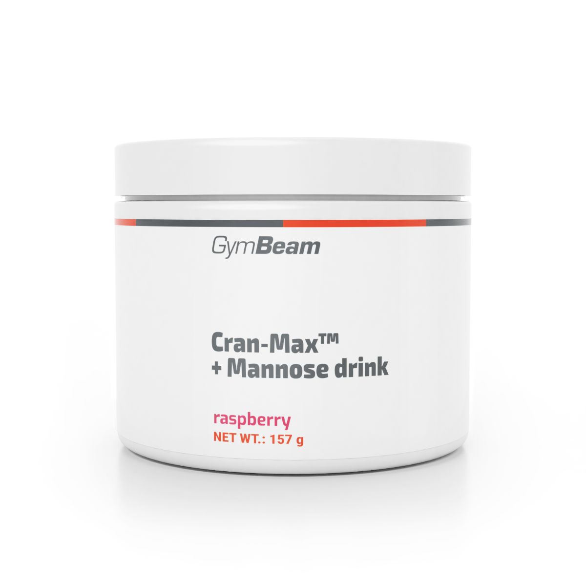 GymBeam Cran-Max™ Mannose Drink Himbeere Pulver 157 g