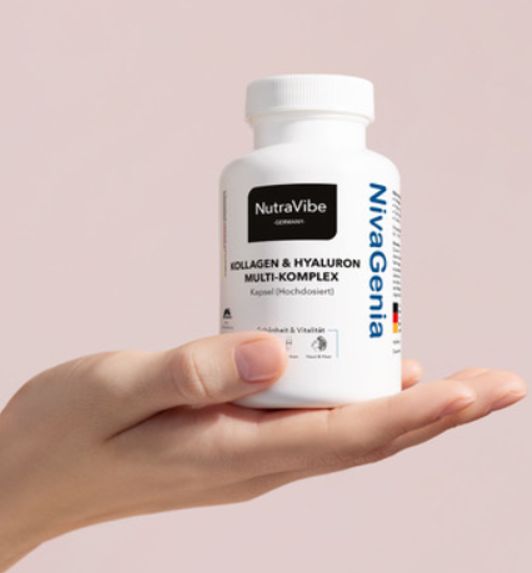 NutraVibe NivaGenia Kollagen & Hyaluron Komplex