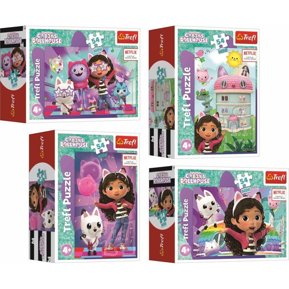 trefl Display Puzzle Gaby's Magic House 54 pezzi (40 pezzi)