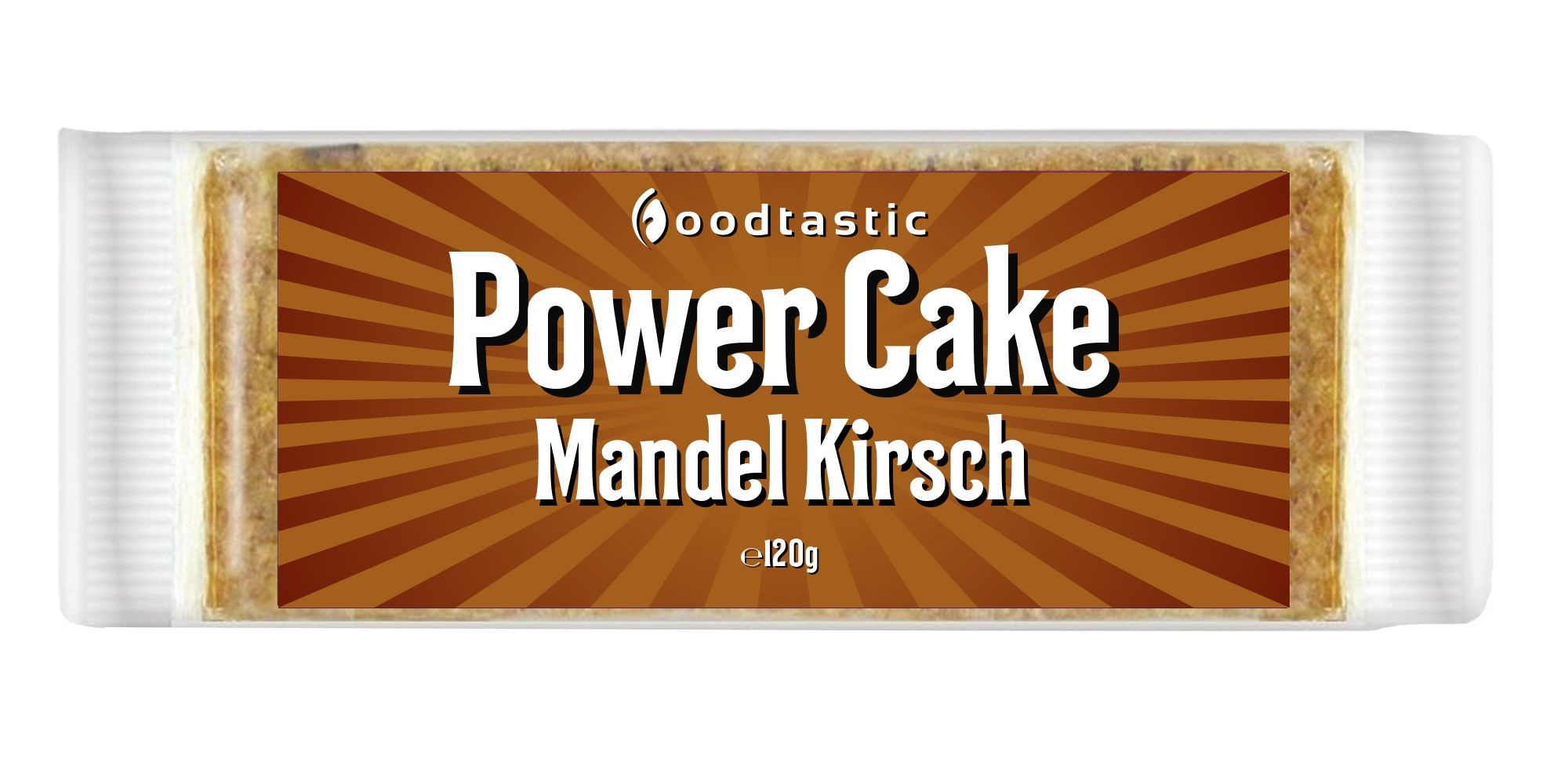 Foodtastic Power Cake Mandel Kirsch