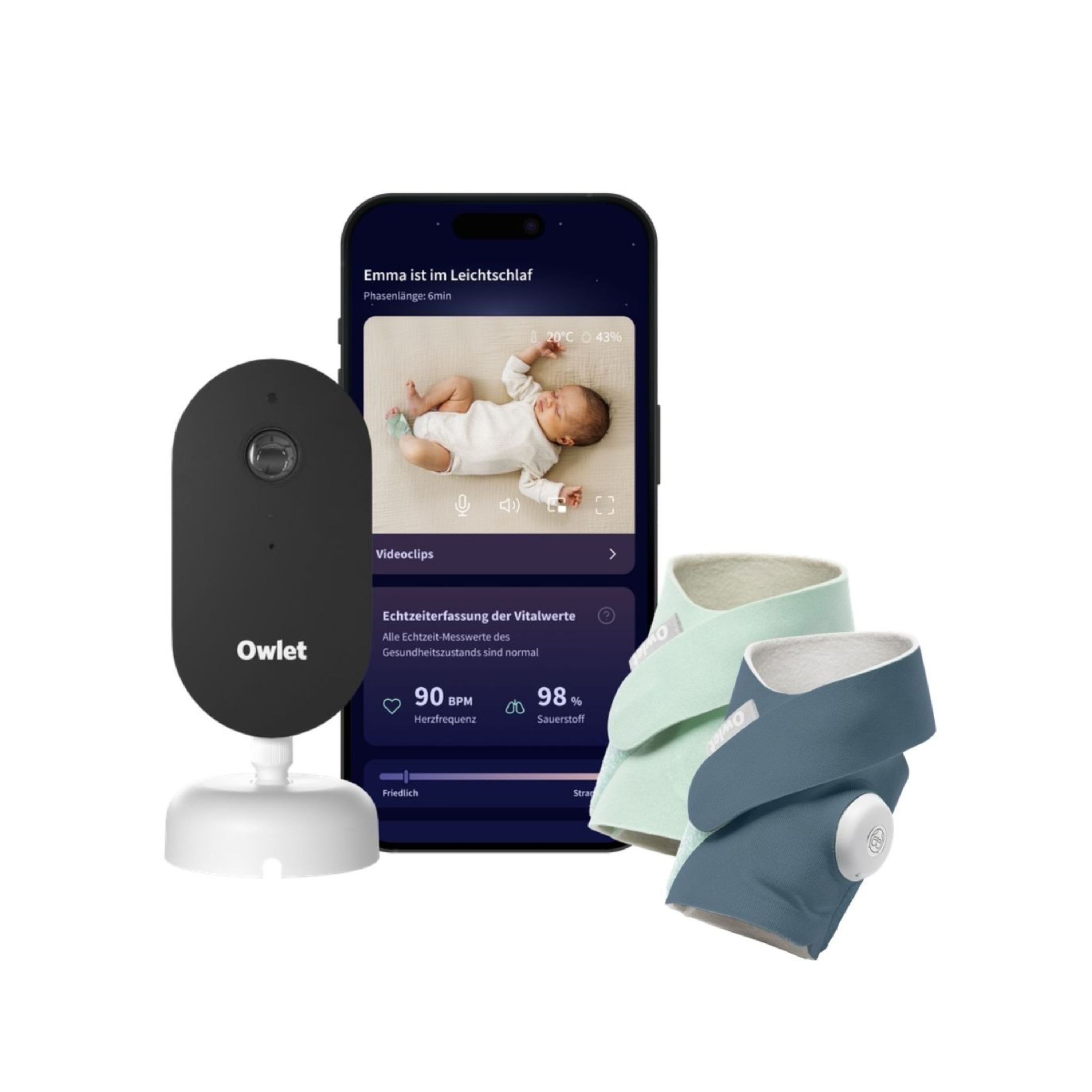 Dream Duo Mint & Accessory Bedtime Blue 1 St