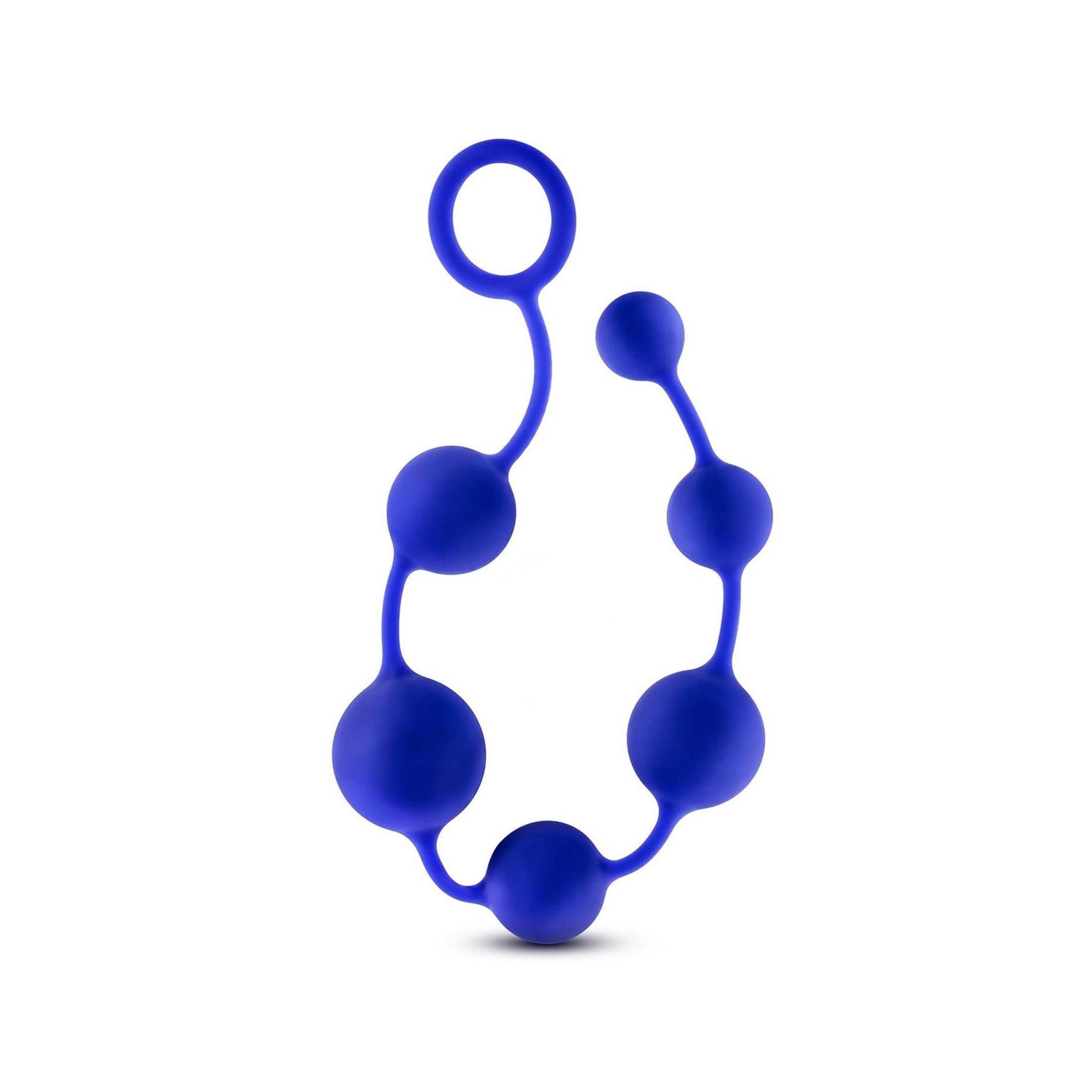 Blush - PERFORMANCE SILICONE ANAL BEADS INDIGO