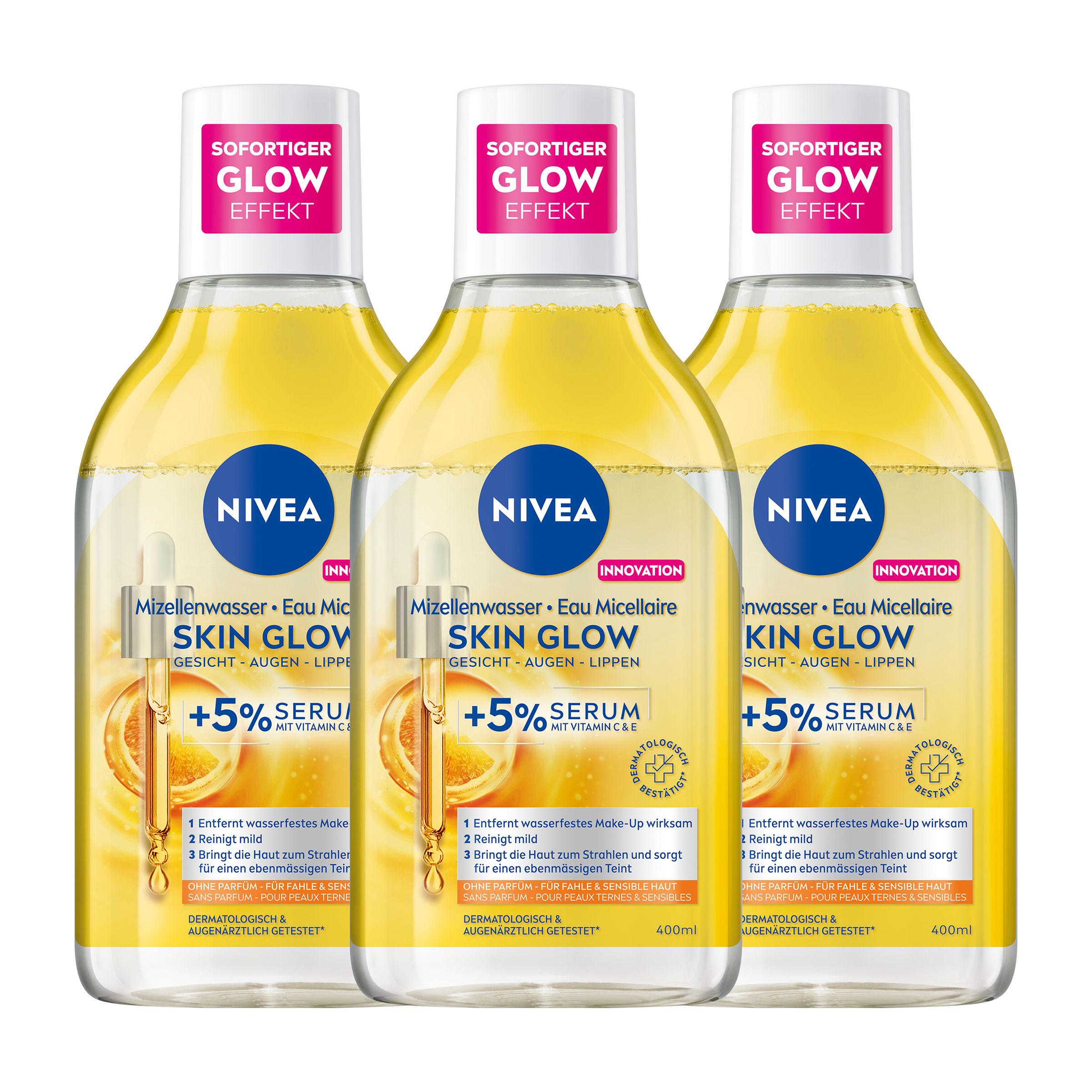 Nivea Mizellenwasser Skin Glow 1200 ml