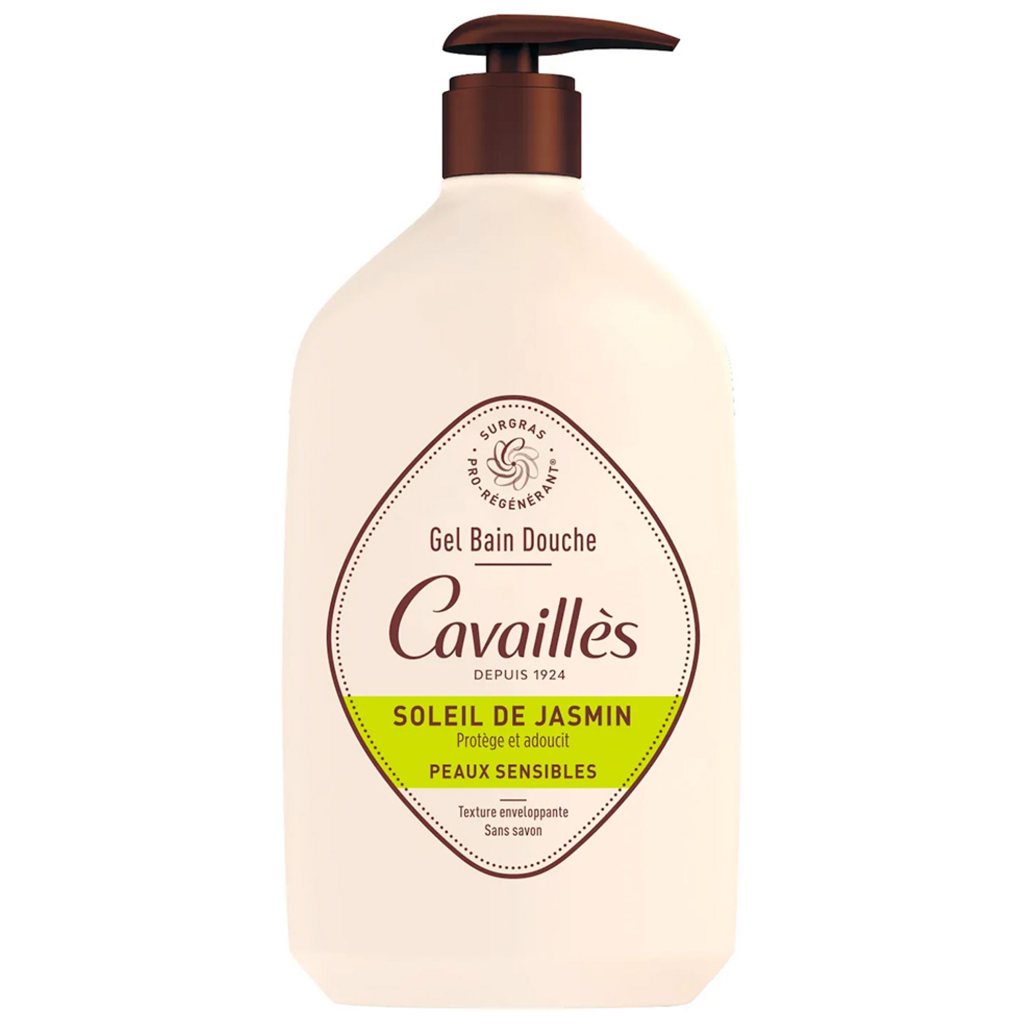 Cavaillès Jasmine Sun Duschgel für empfindliche Haut 24x7,5x7,5 cm