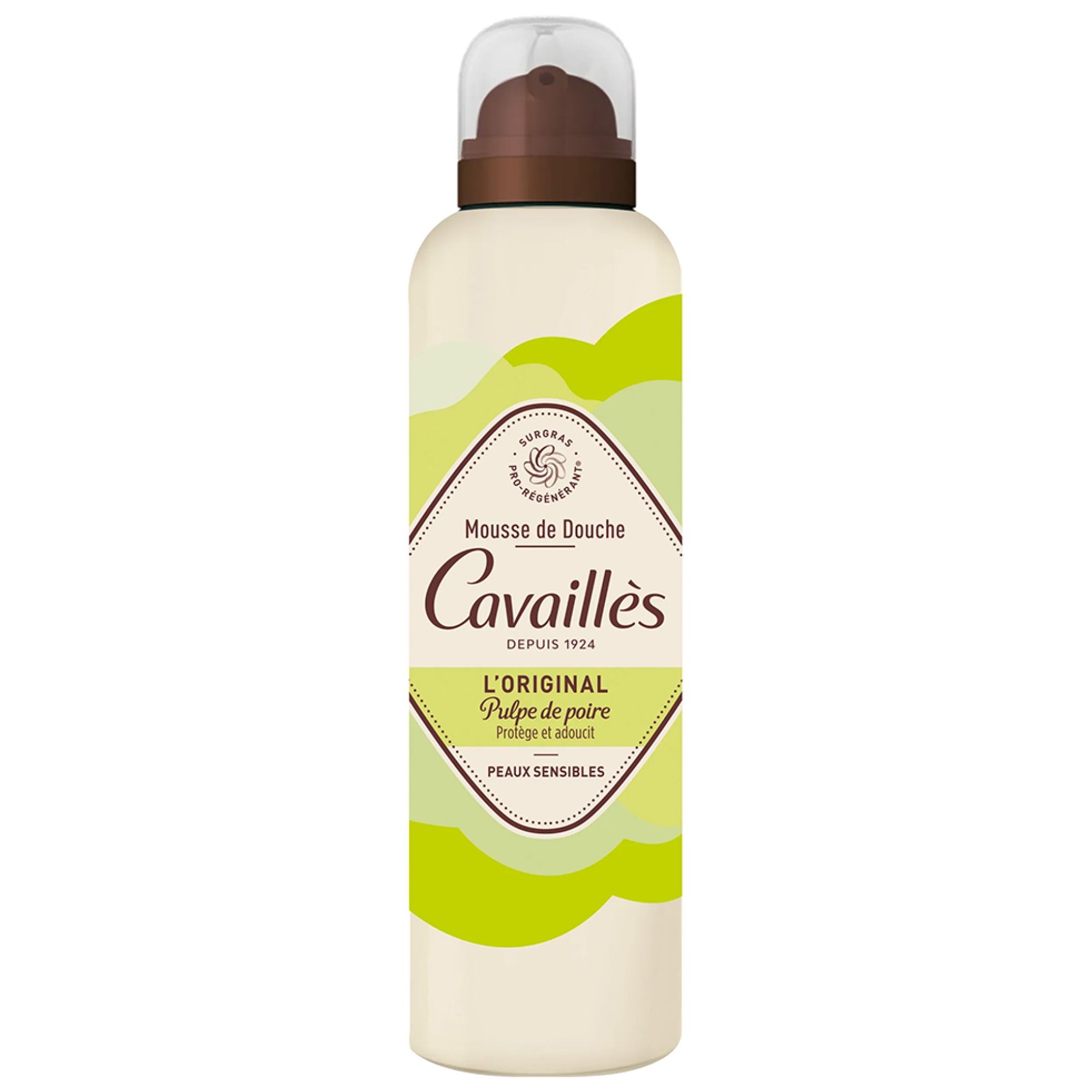 Cavaillès Mousse de Dusche L'Original Pulpe Poire 20x5x5 cm