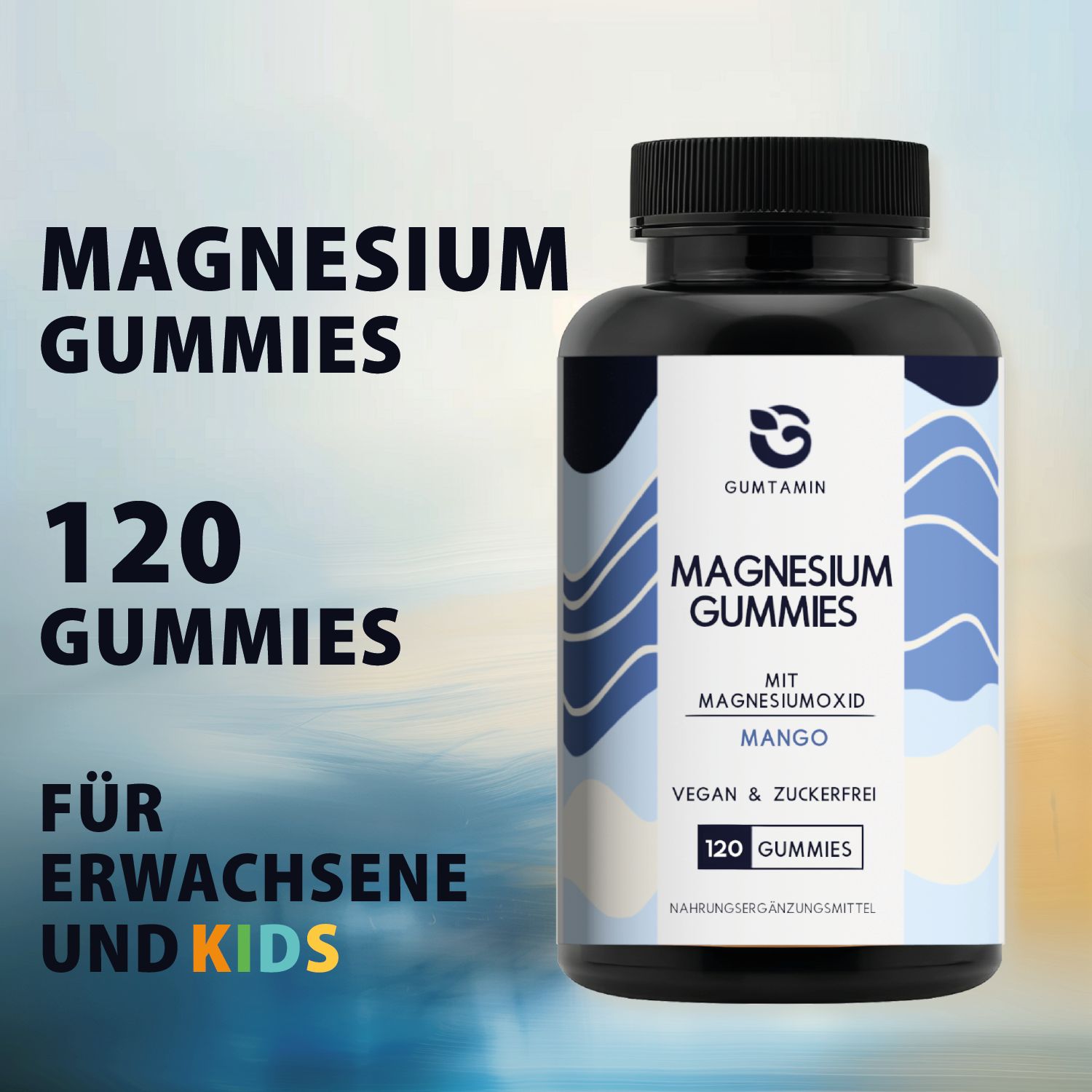 Magnesium Gummies | Gumtamin 120 St Gummibärchen