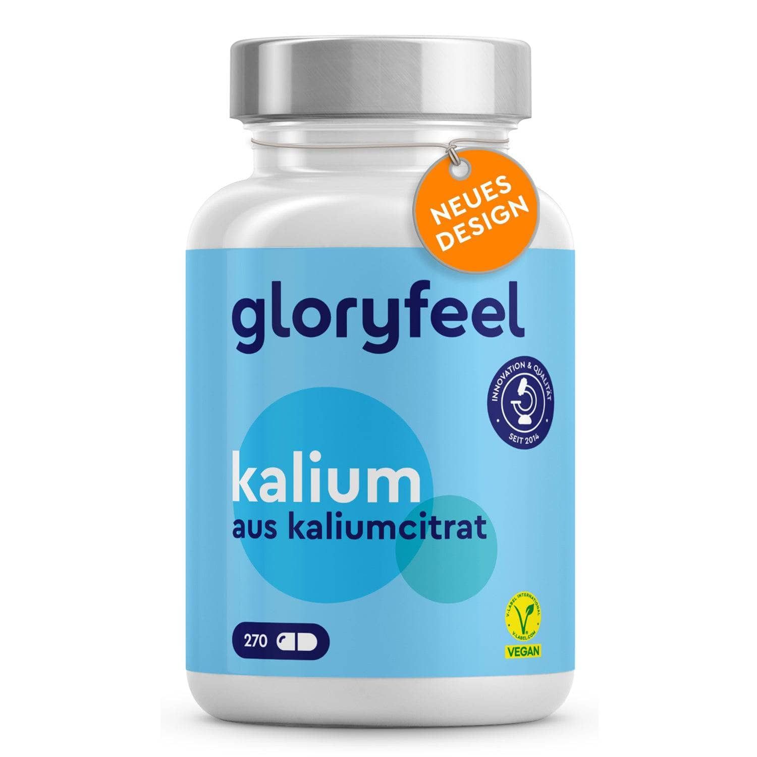 gloryfeel® Kalium Kapseln