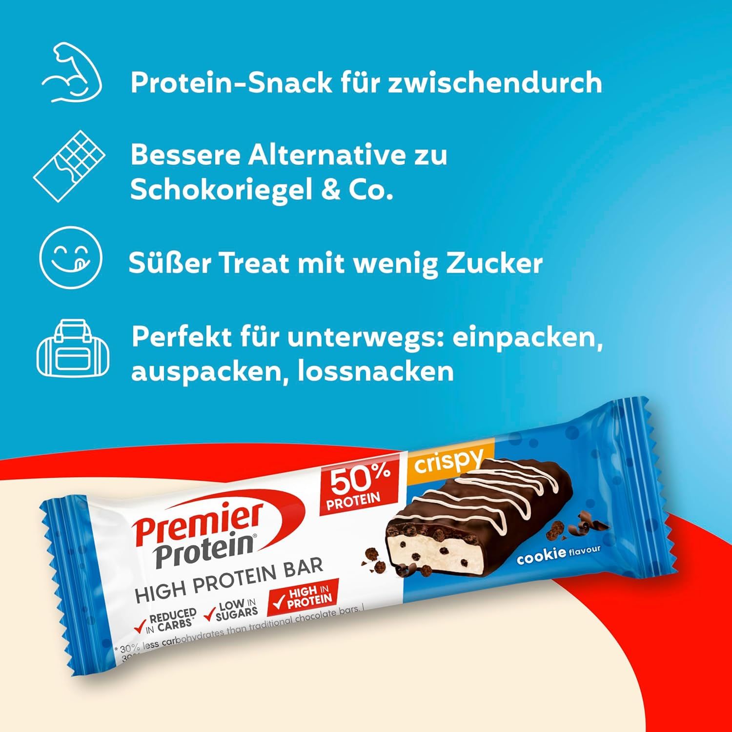 Premier Protein High Protein Bar 50%